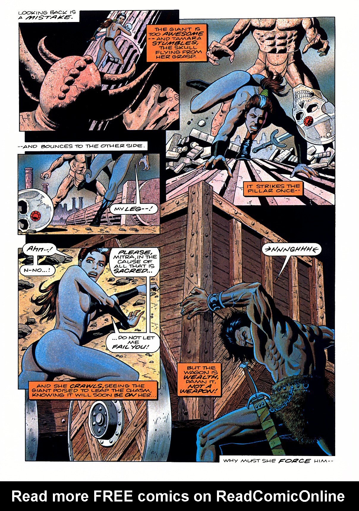 Read online Marvel Graphic Novel comic -  Issue #53 - Conan - The Skull of Set - 53