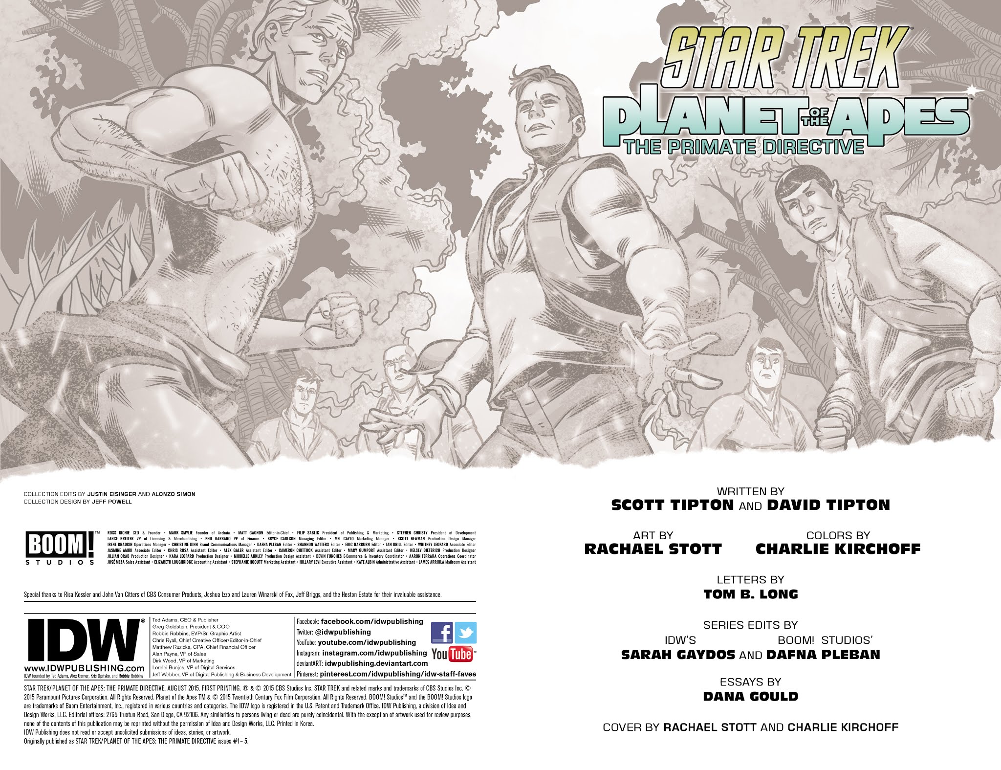 Read online Star Trek/Planet of the Apes: The Primate Directive comic -  Issue # _TPB - 3