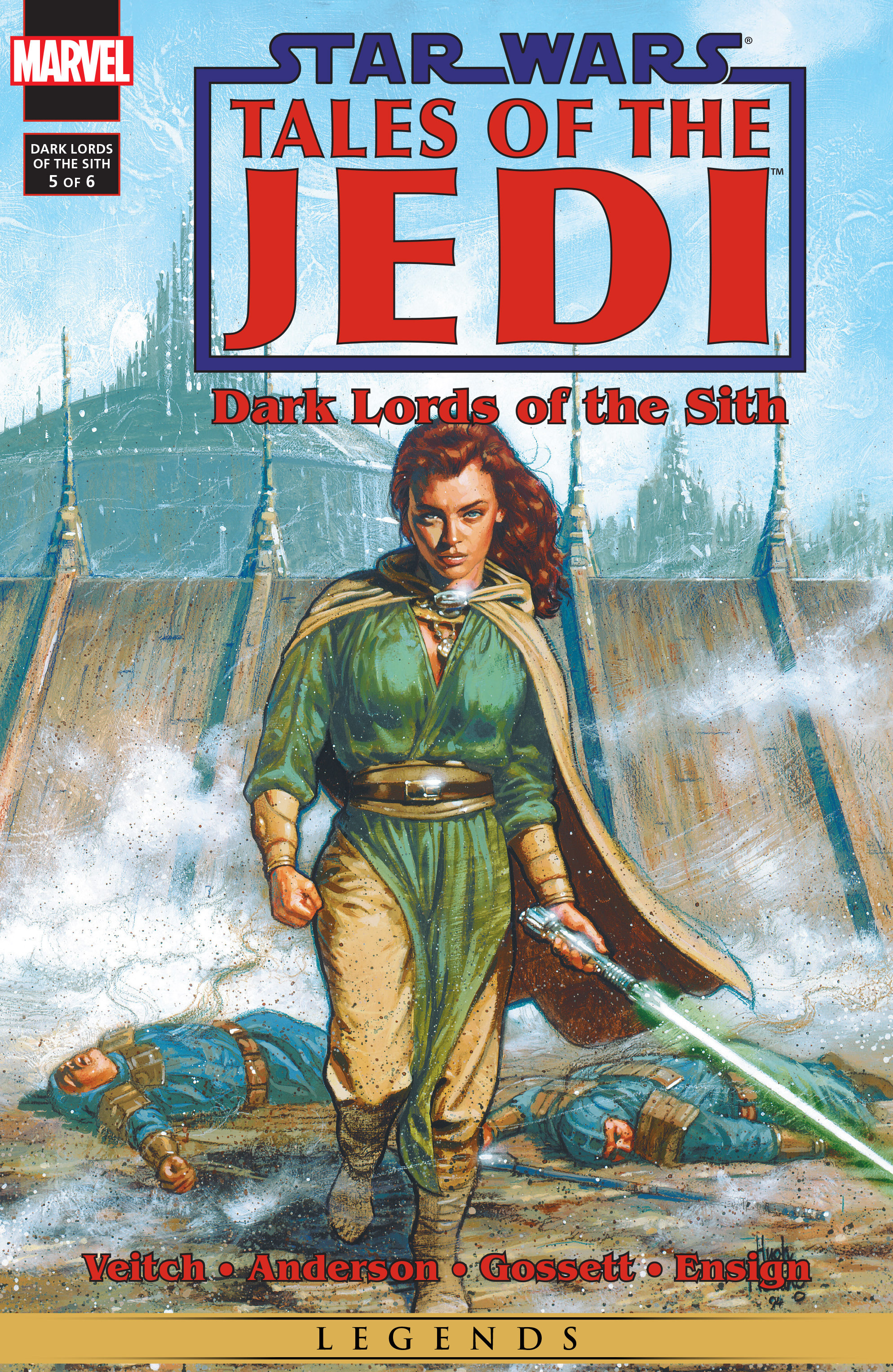 Read online Star Wars: Tales of the Jedi - Dark Lords of the Sith comic -  Issue #5 - 1