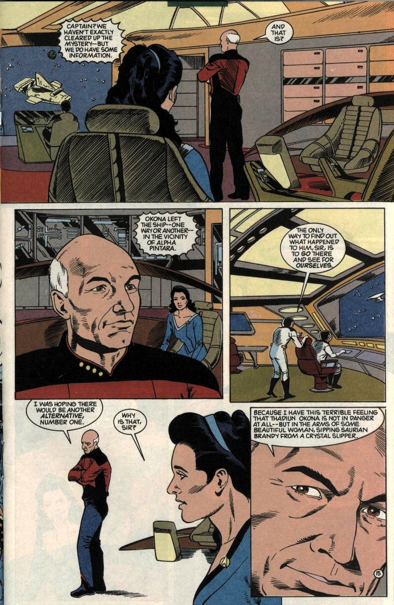 Read online Star Trek: The Next Generation (1989) comic -  Issue #25 - 16