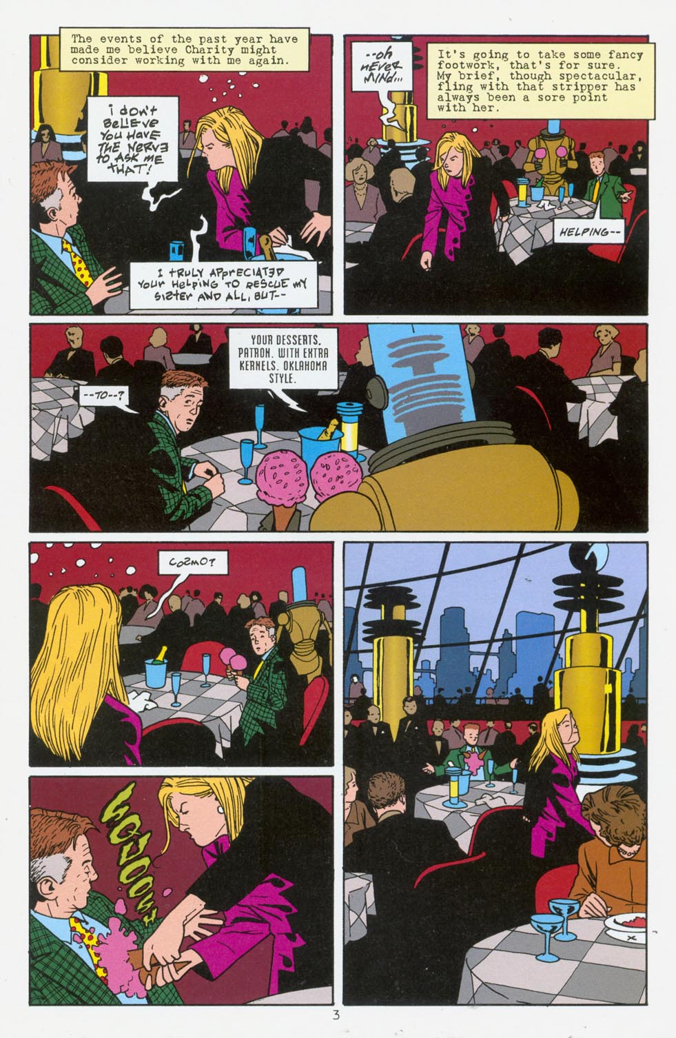 Read online Terminal City: Aerial Graffiti comic -  Issue #3 - 4