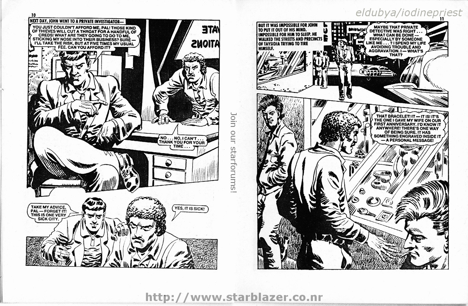 Read online Starblazer comic -  Issue #214 - 7