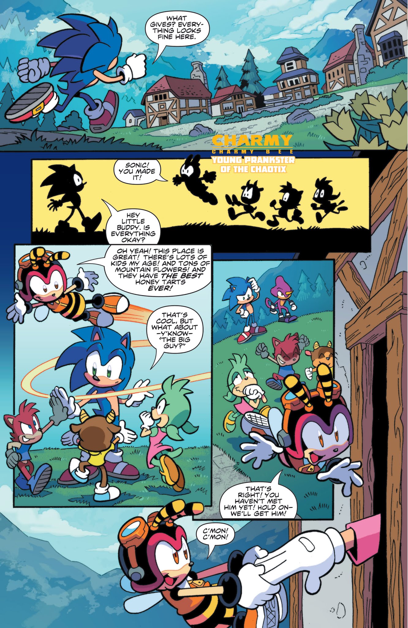 Read online Sonic the Hedgehog (2018) comic -  Issue #5 - 10