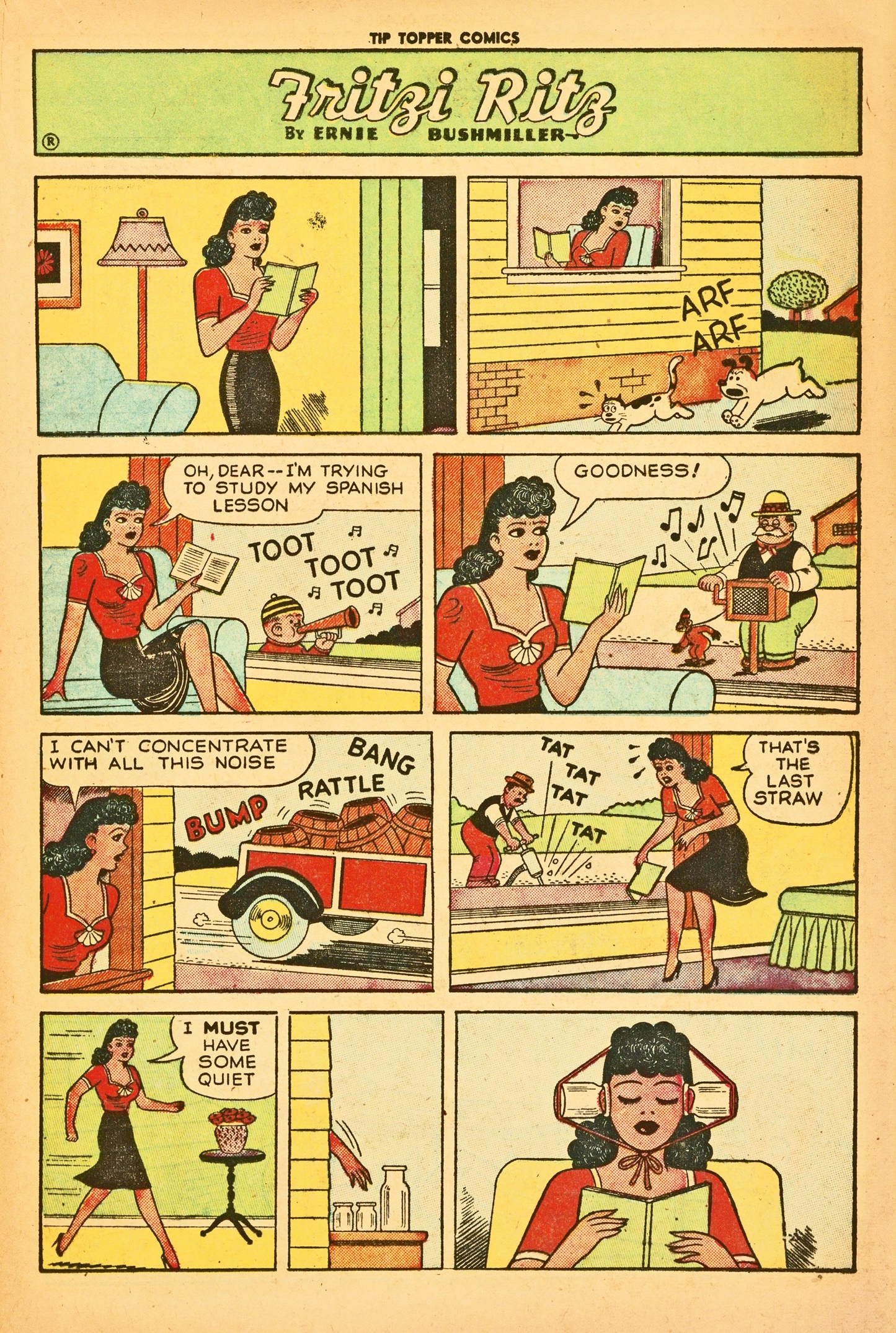 Read online Tip Topper Comics comic -  Issue #18 - 21