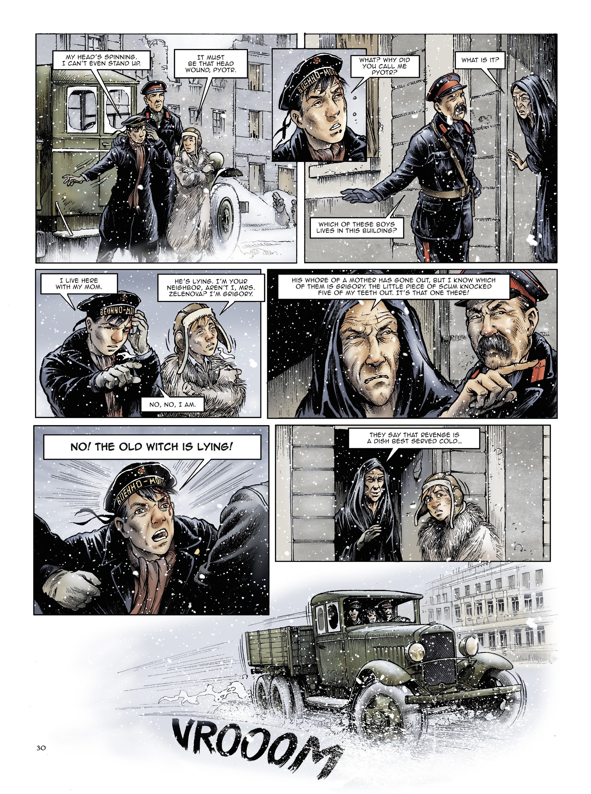 Read online The Lions of Leningrad comic -  Issue #2 - 32