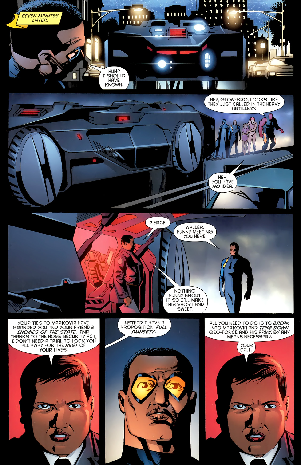 Read online The Outsiders (2009) comic -  Issue #36 - 18