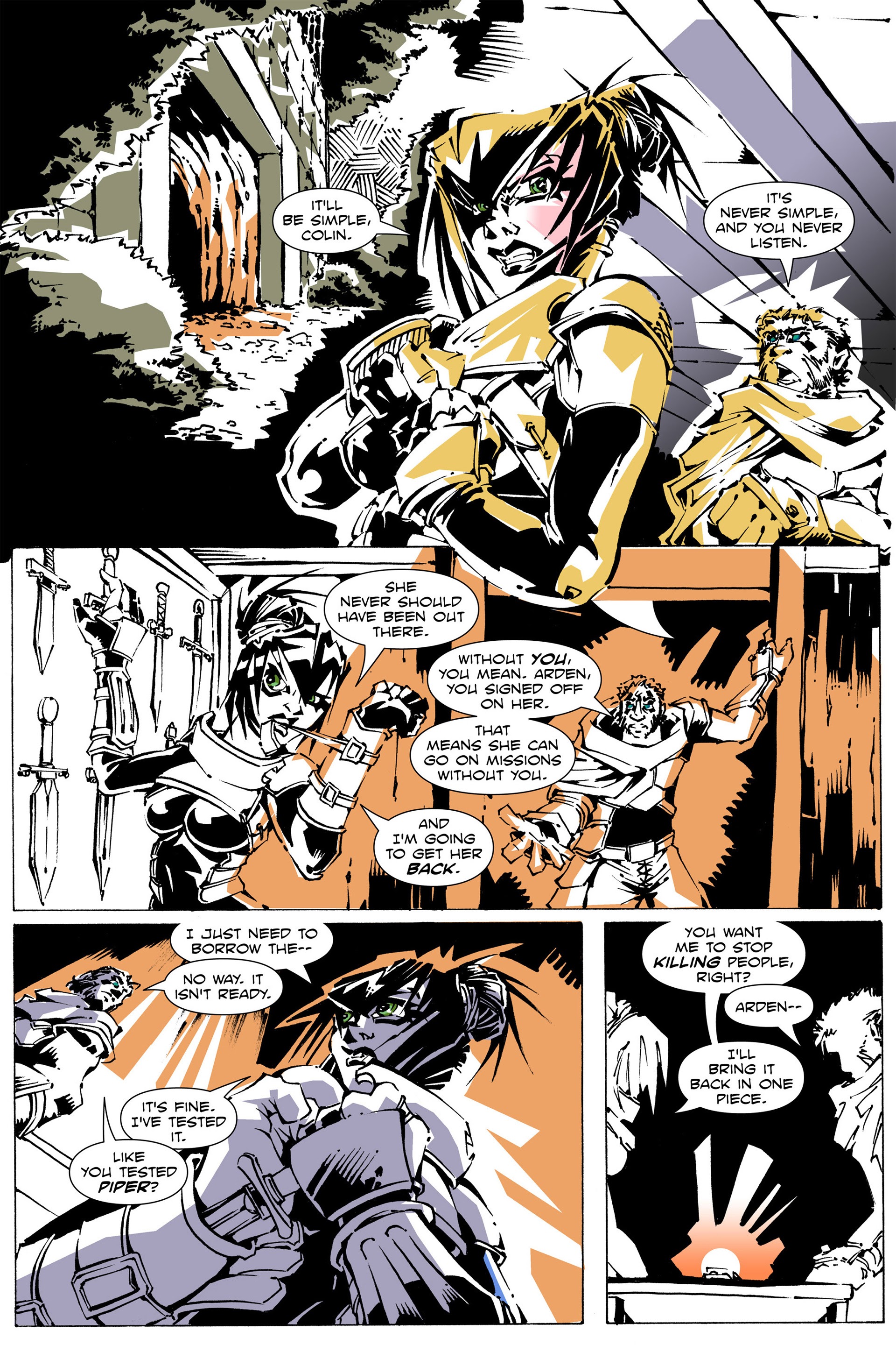 Read online Artful Daggers comic -  Issue #2 - 4