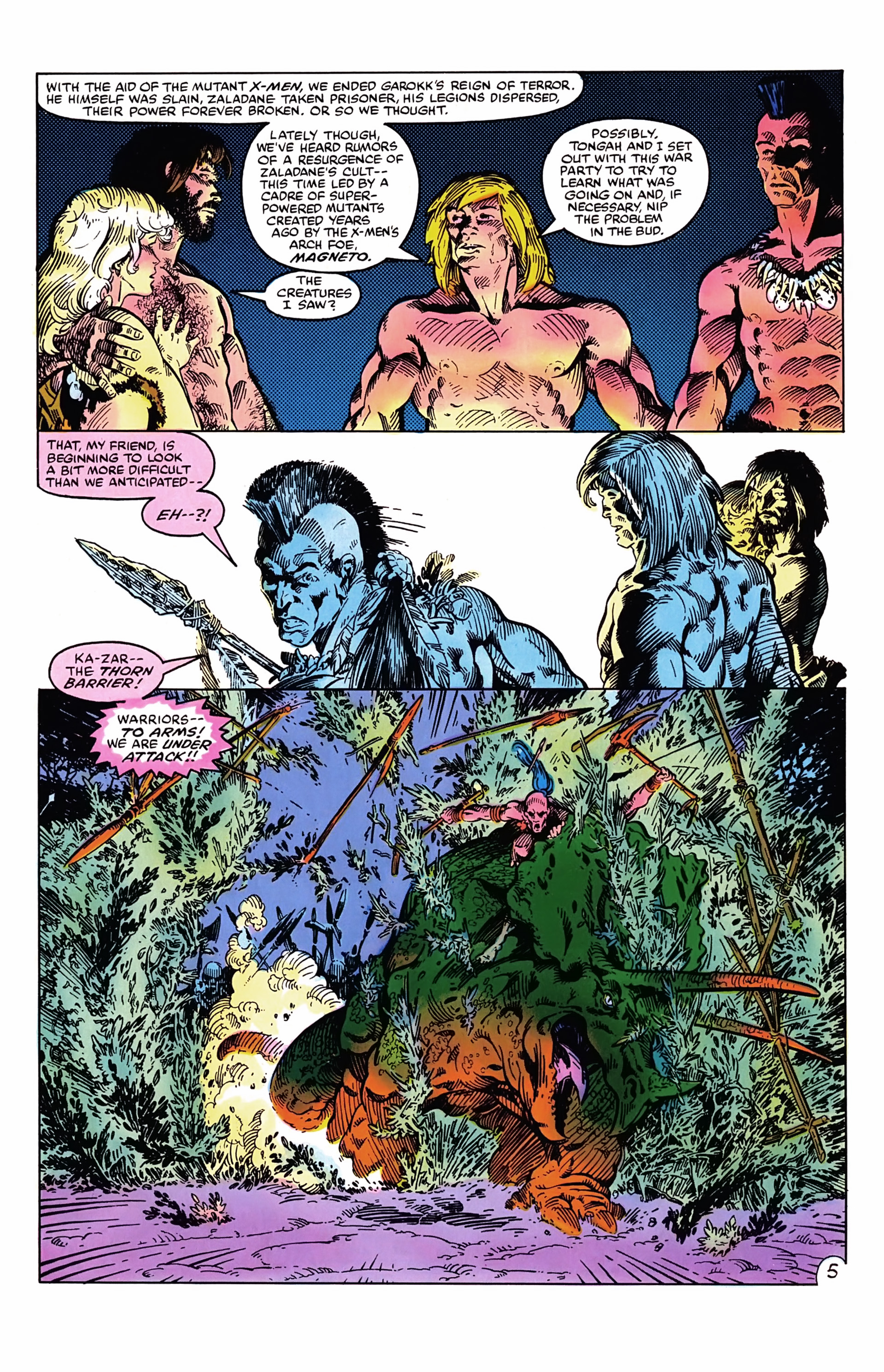 Read online Marvel Fanfare (1982) comic -  Issue #2 - 7