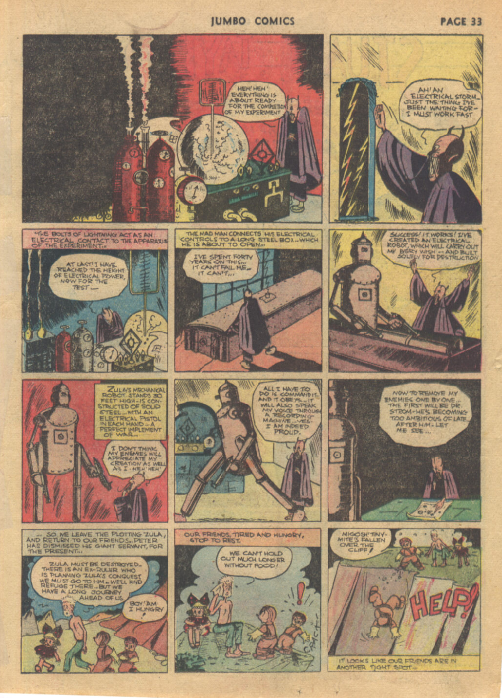 Read online Jumbo Comics comic -  Issue #22 - 35