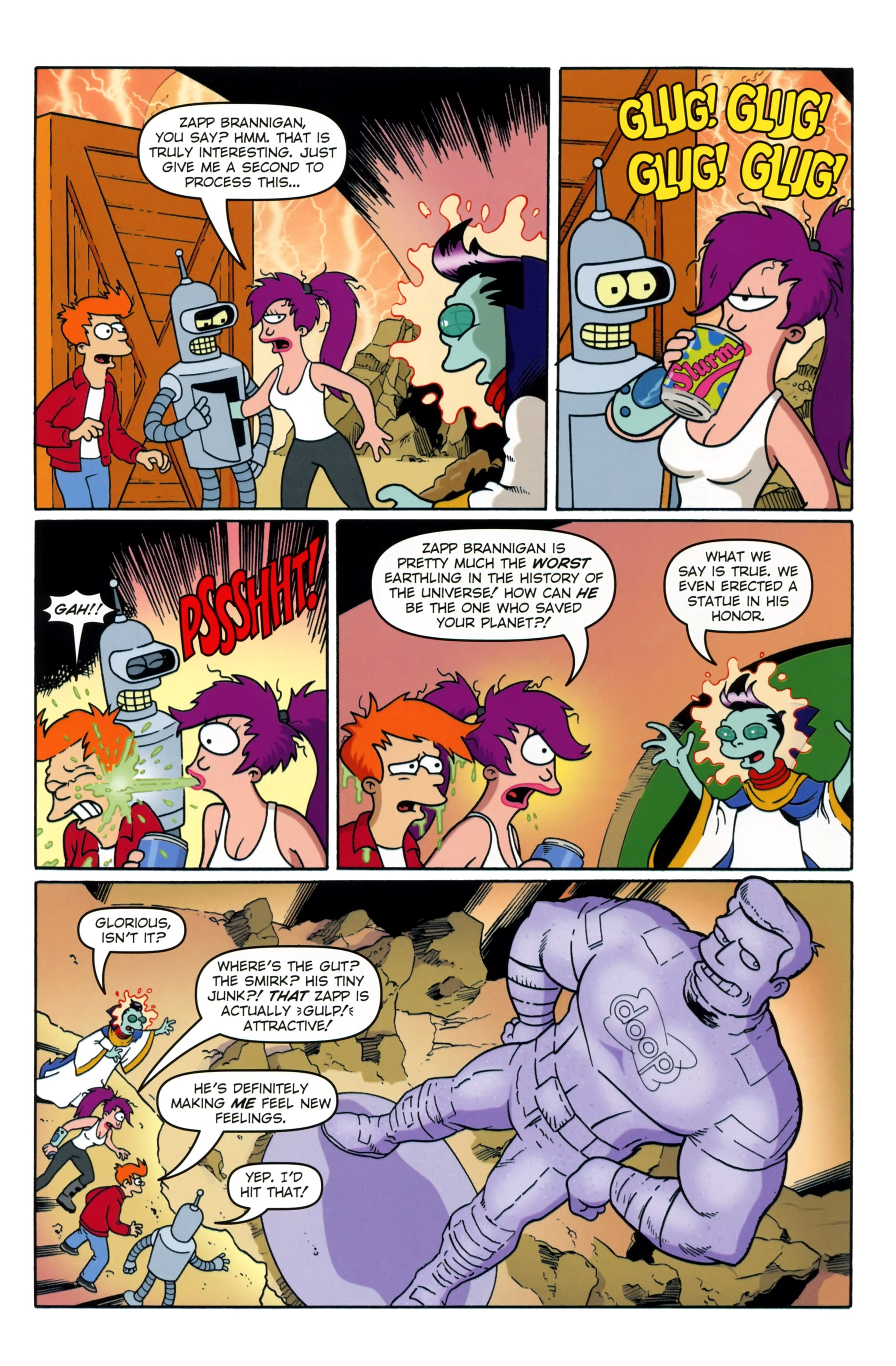 Read online Futurama Comics comic -  Issue #76 - 5