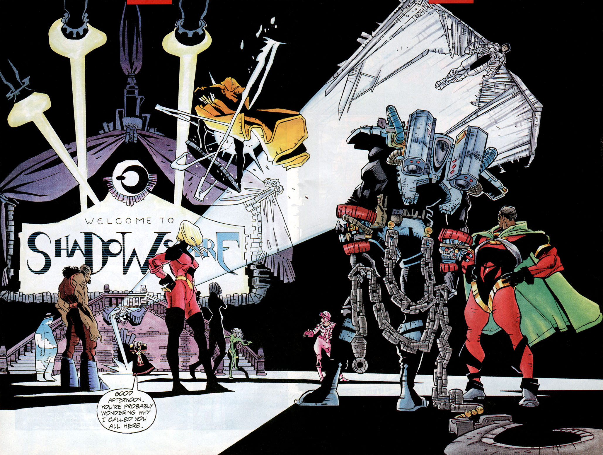 Read online Shadow Cabinet comic -  Issue #0 - 5