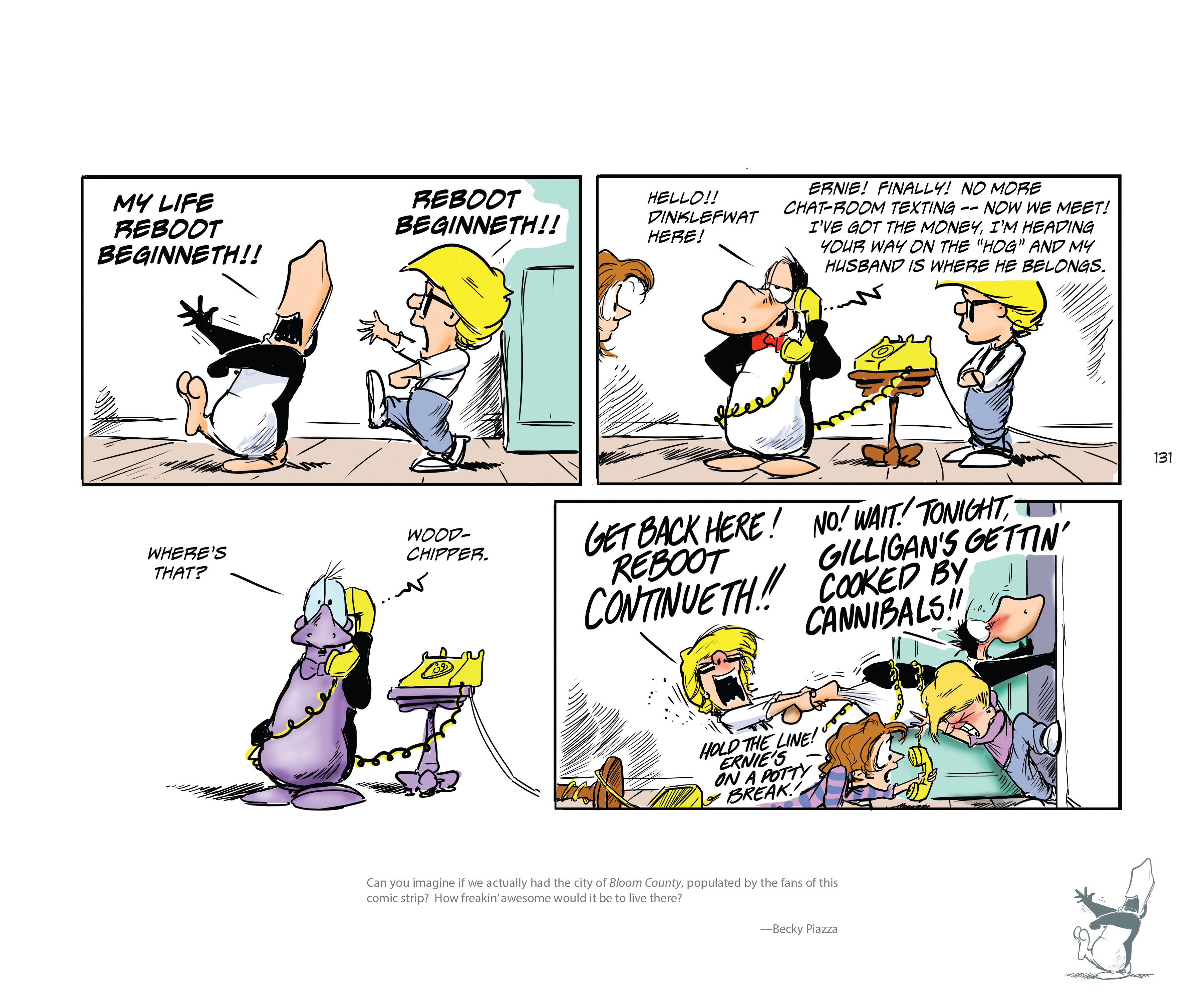 Read online Bloom County Episode XI: A New Hope comic -  Issue # Full - 133