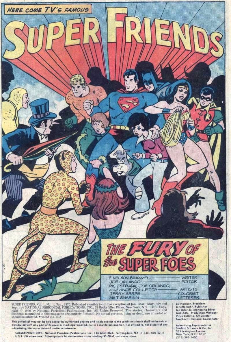 The Super Friends Issue #1 #1 - English 2