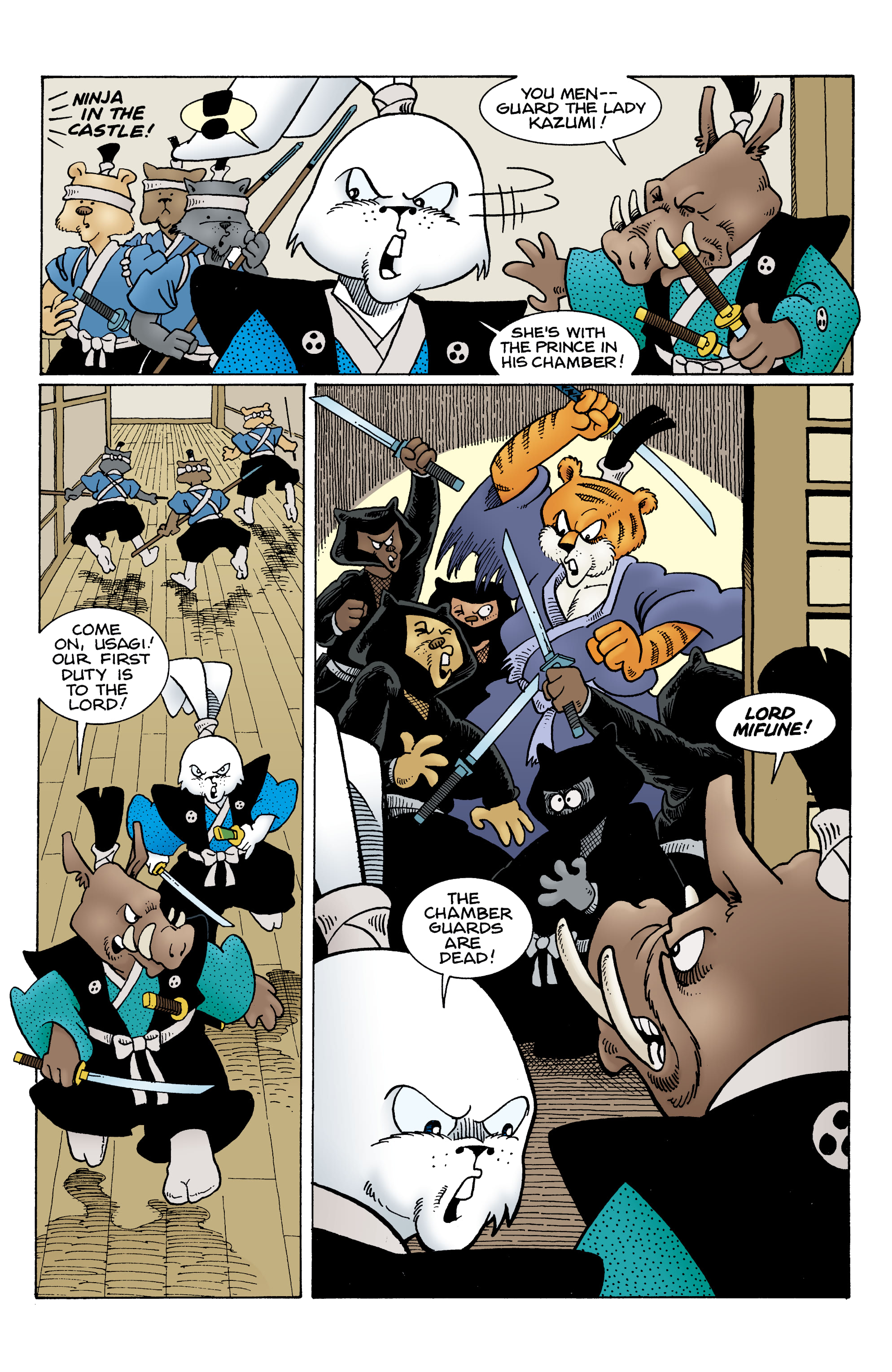 Read online Usagi Yojimbo Color Classics comic -  Issue #4 - 17