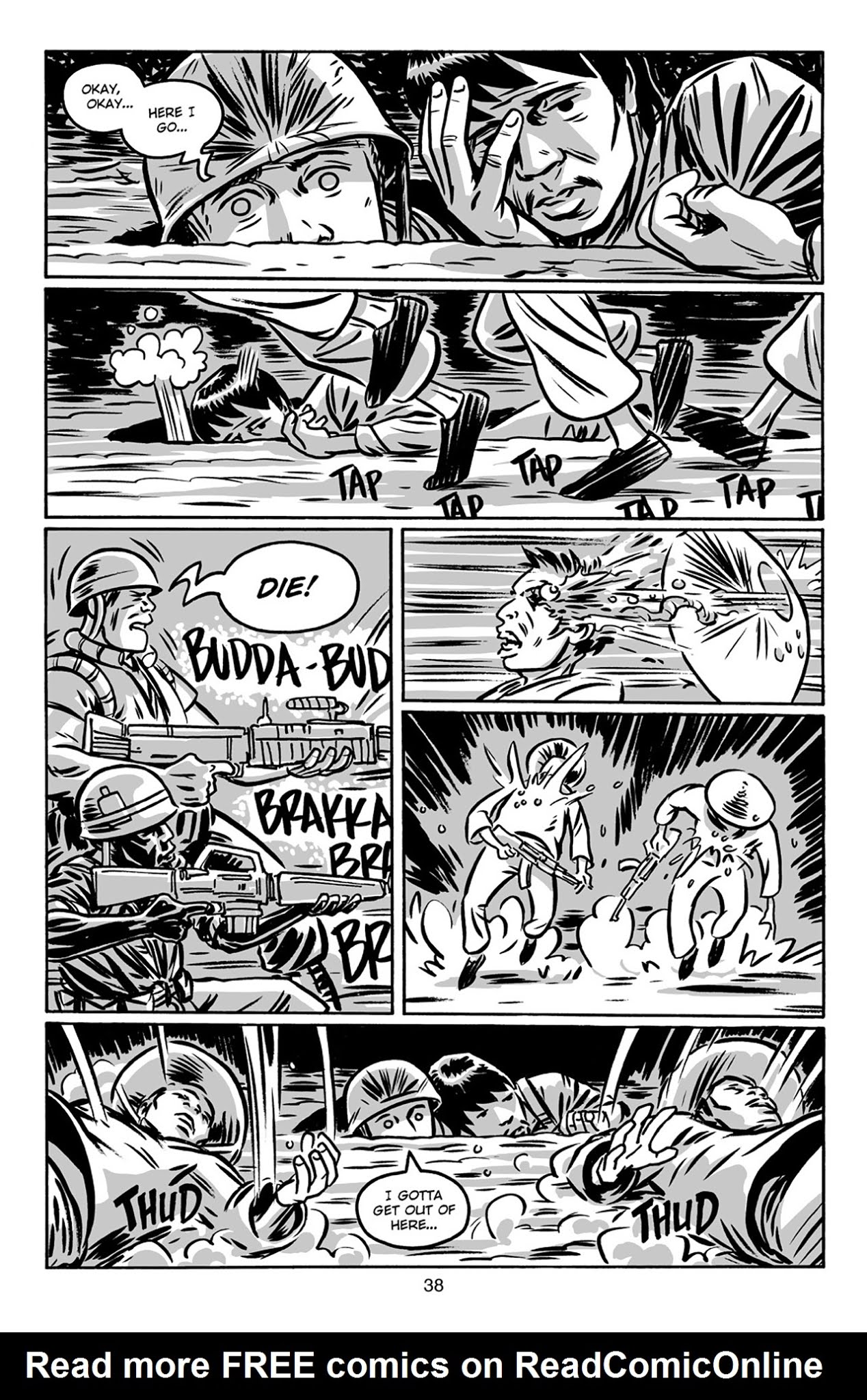 Read online Guerillas comic -  Issue #1 - 38