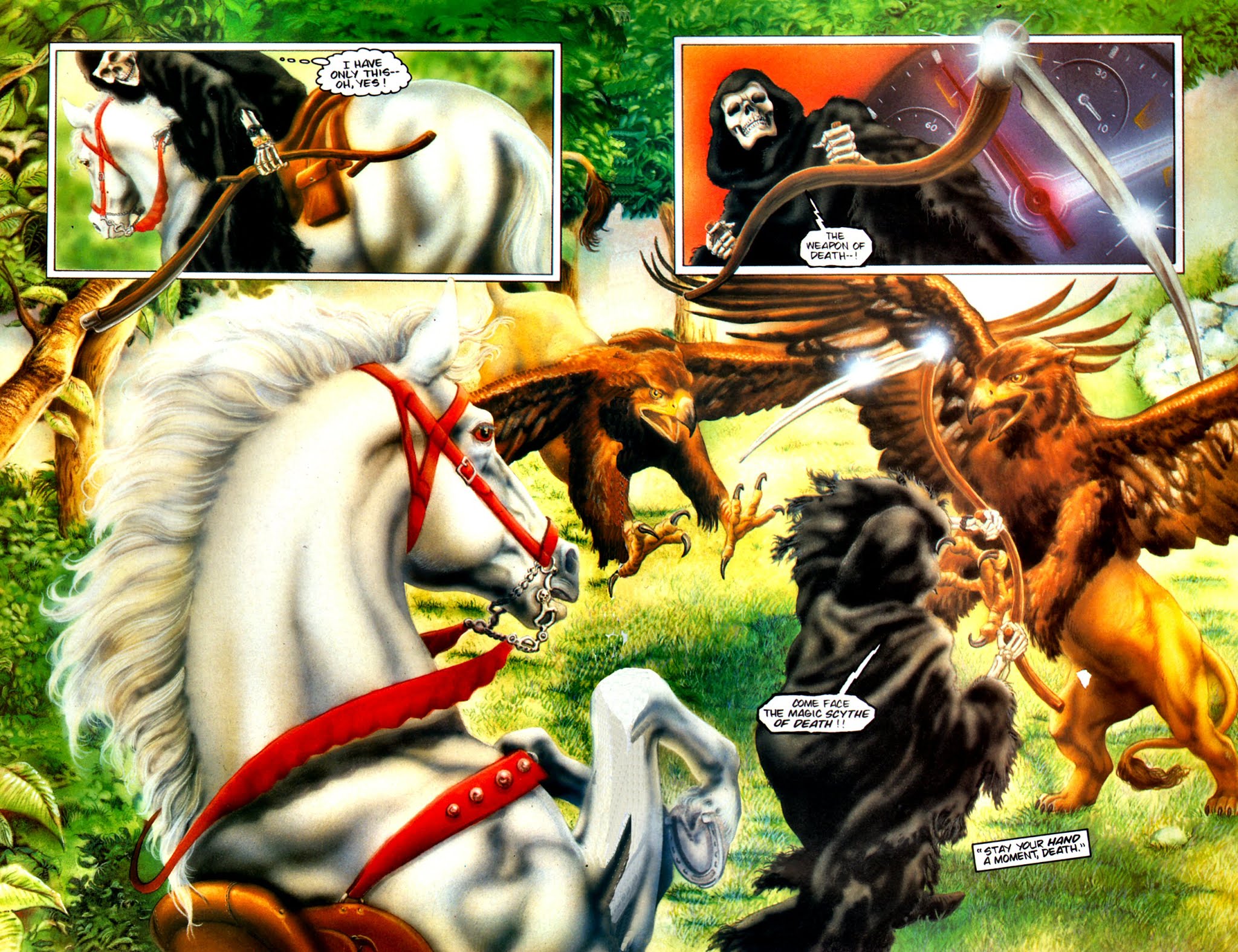 Read online Piers Anthony's Incarnations of Immortality: On A Pale Horse comic -  Issue #2 - 25