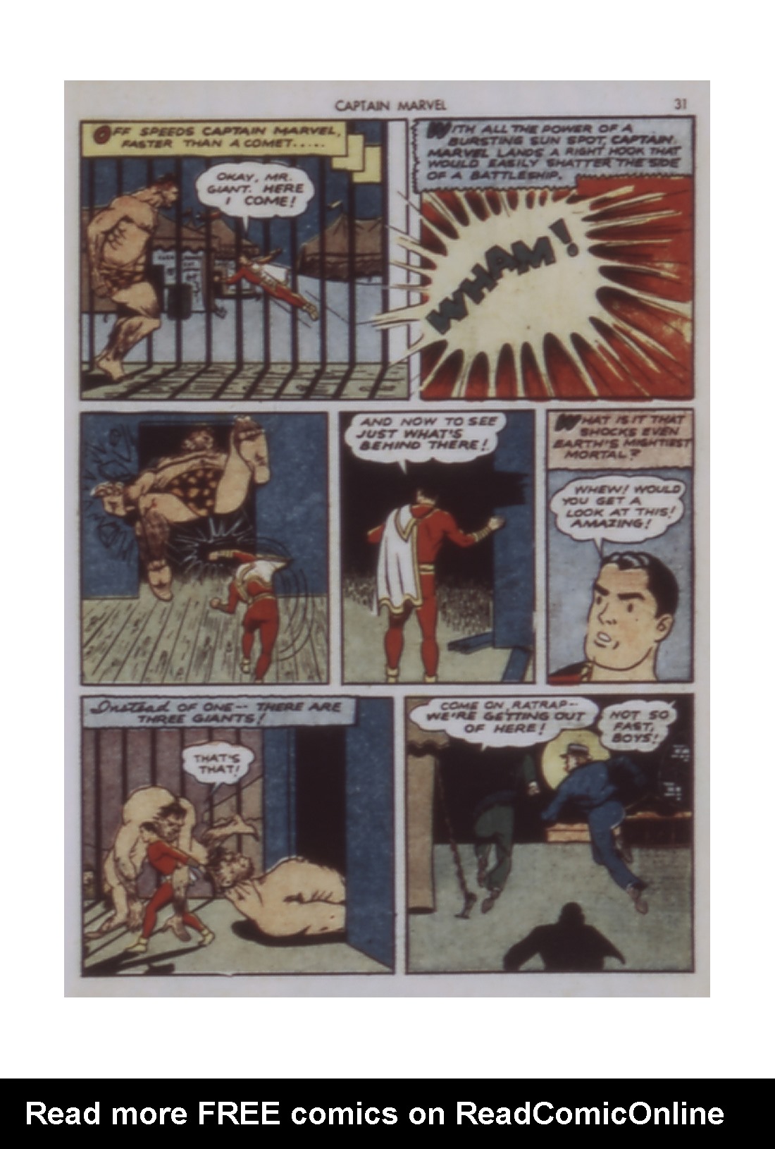 Read online Captain Marvel Adventures comic -  Issue #6 - 31