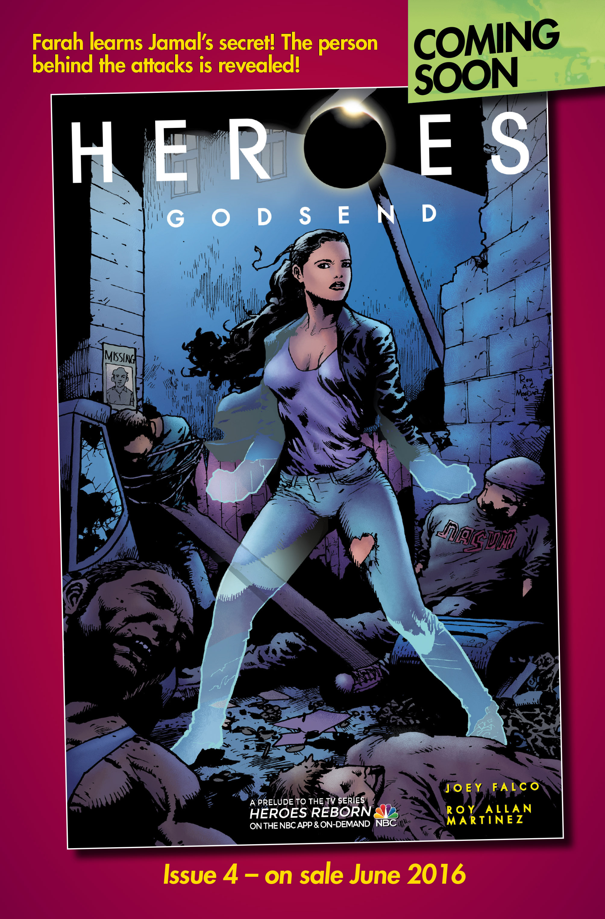 Read online Heroes Godsend comic -  Issue #3 - 27