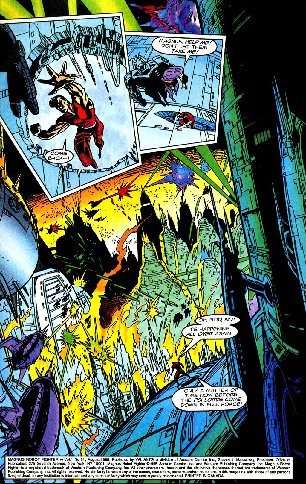 Read online Magnus Robot Fighter (1991) comic -  Issue #51 - 4