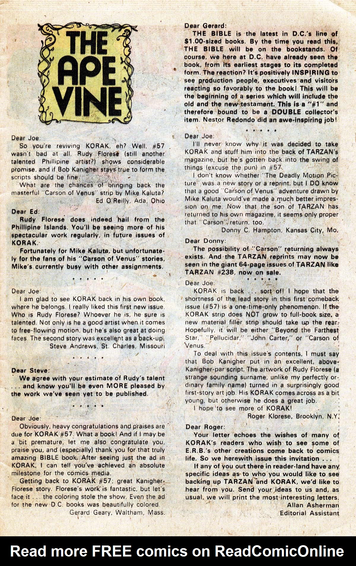 Read online Korak, Son of Tarzan (1972) comic -  Issue #58 - 35