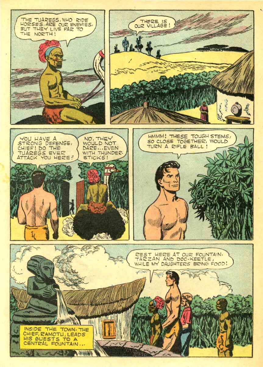 Read online Tarzan (1948) comic -  Issue #56 - 8