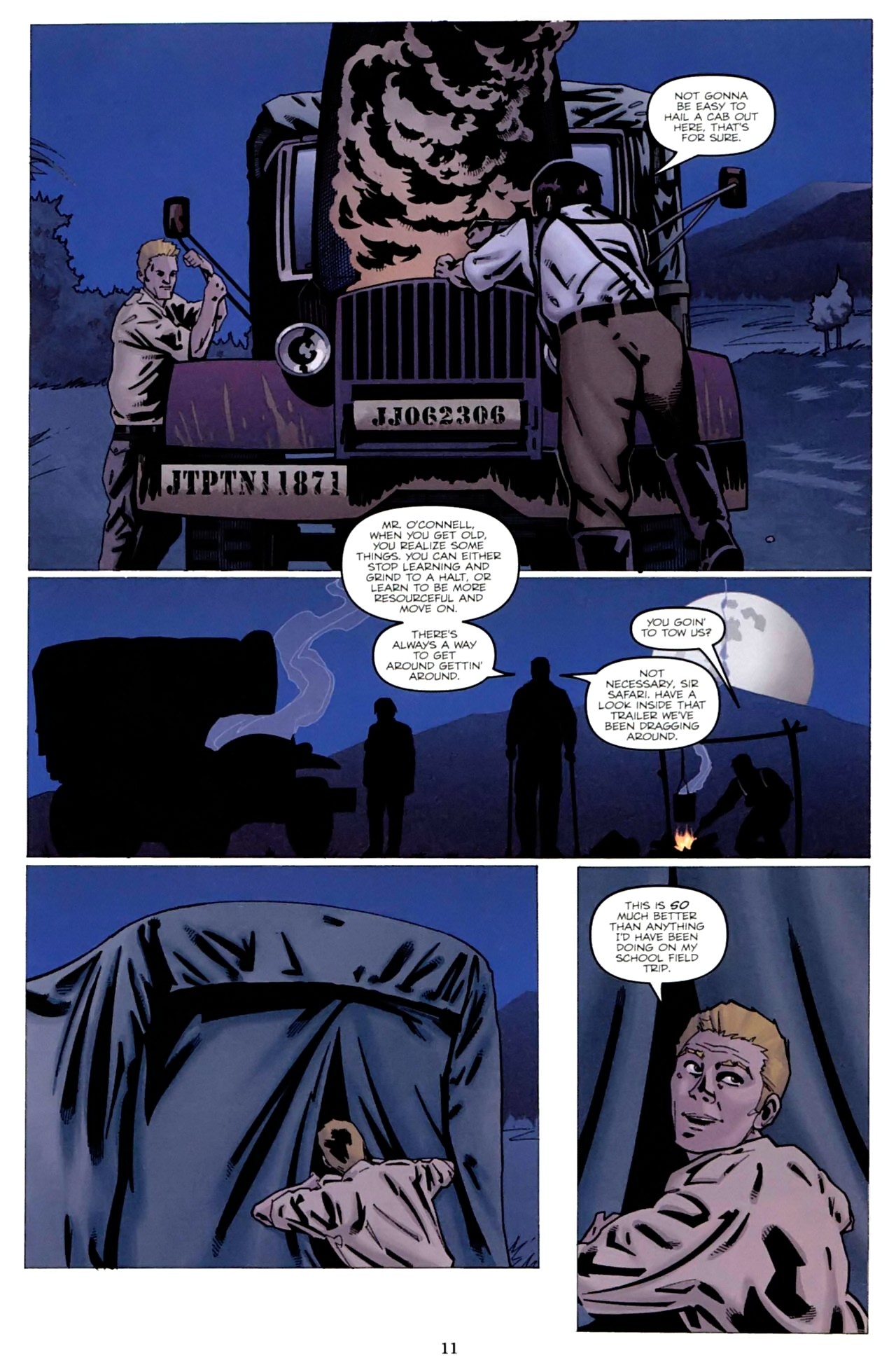 Read online The Mummy: The Rise and Fall of Xango's Ax comic -  Issue #3 - 13