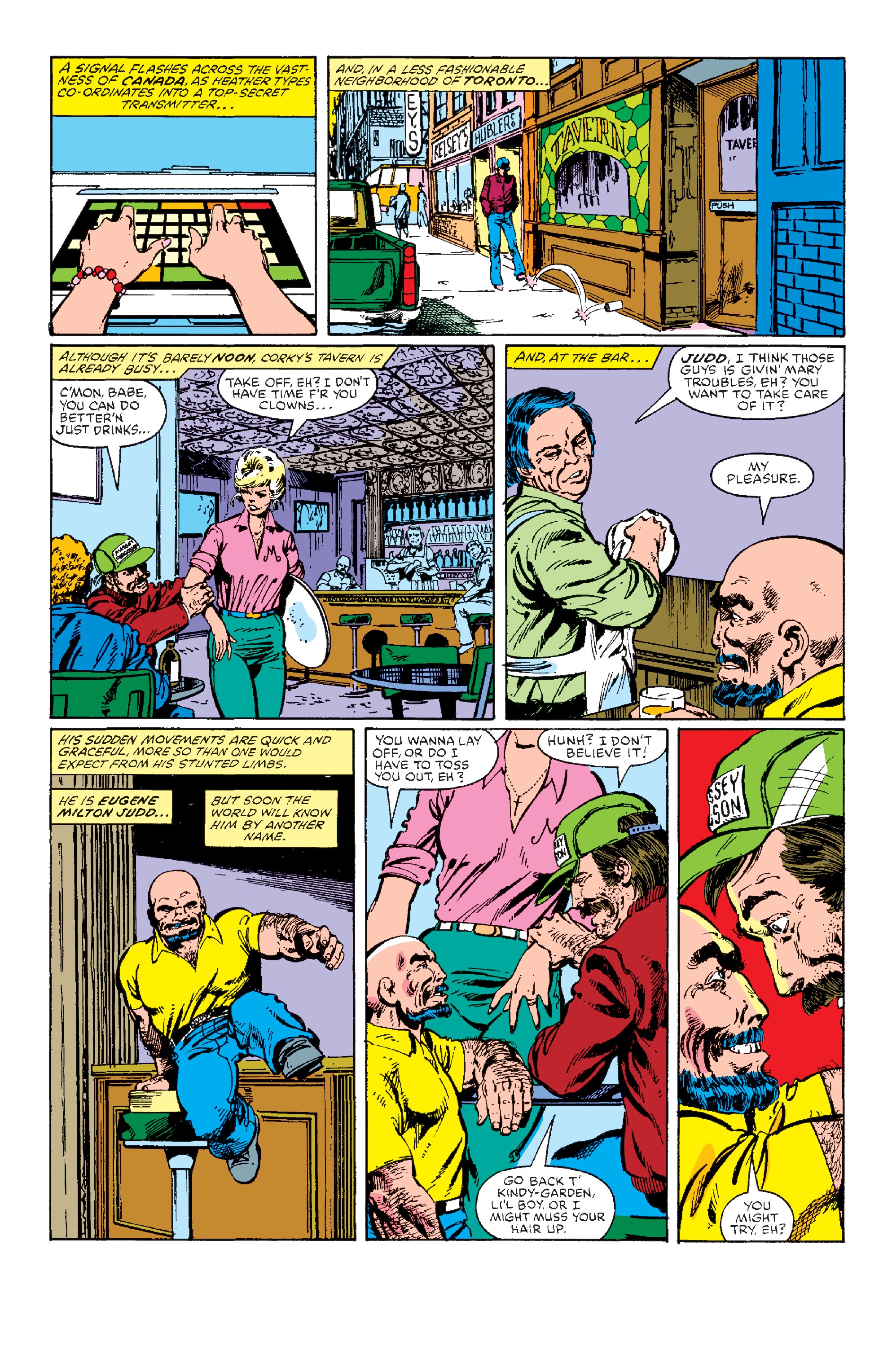 Read online Alpha Flight (1983) comic -  Issue # _Facsimile Edition 1 - 22