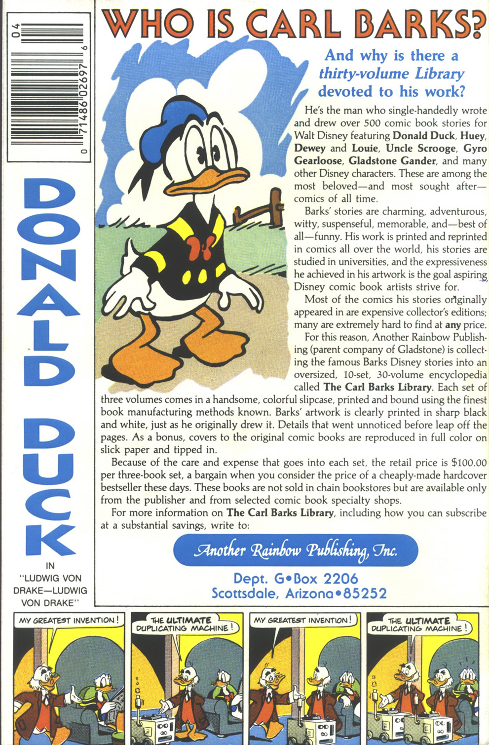 Read online Walt Disney's Donald Duck (1986) comic -  Issue #252 - 36
