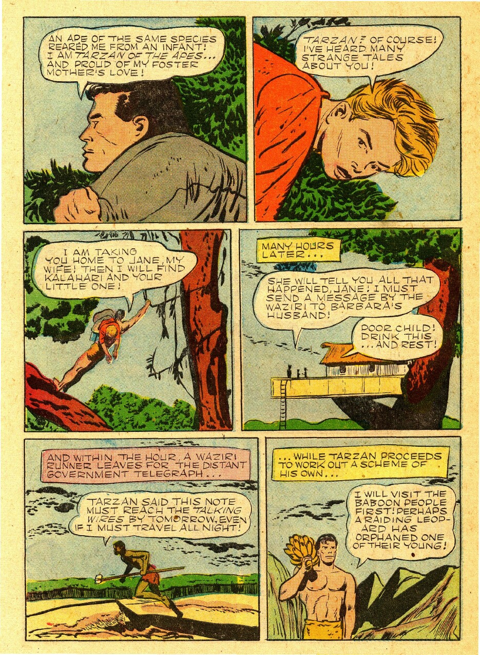 Read online Tarzan (1948) comic -  Issue #44 - 34