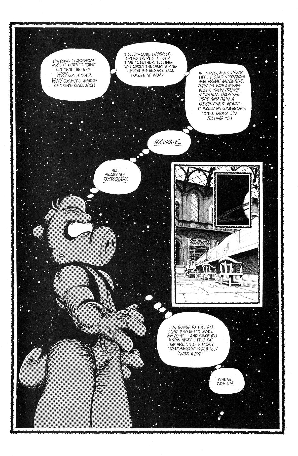 Read online Cerebus comic -  Issue #194 - 9
