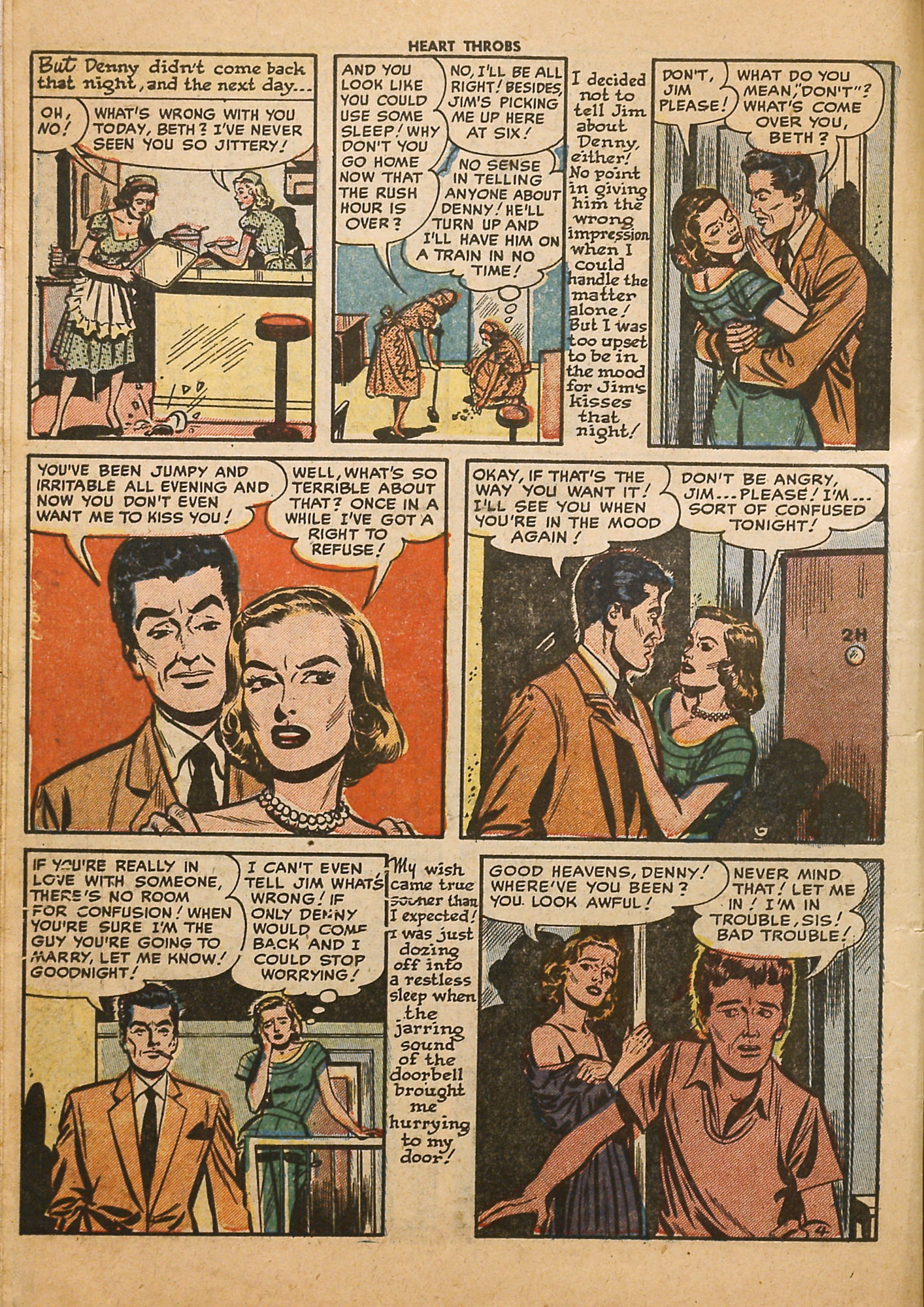 Read online Heart Throbs comic -  Issue #20 - 6