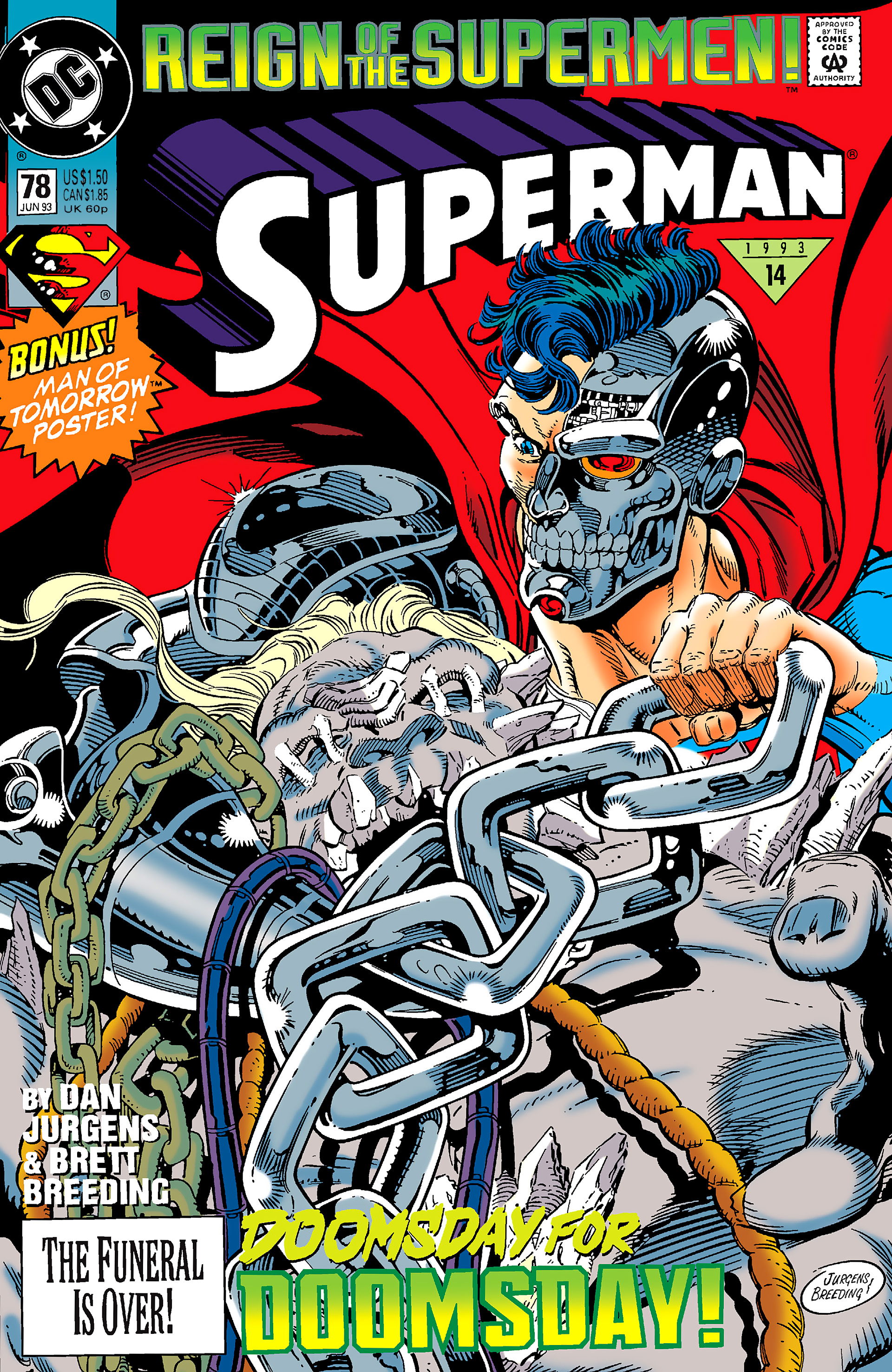 Read online Superman (1987) comic -  Issue #78 - 1