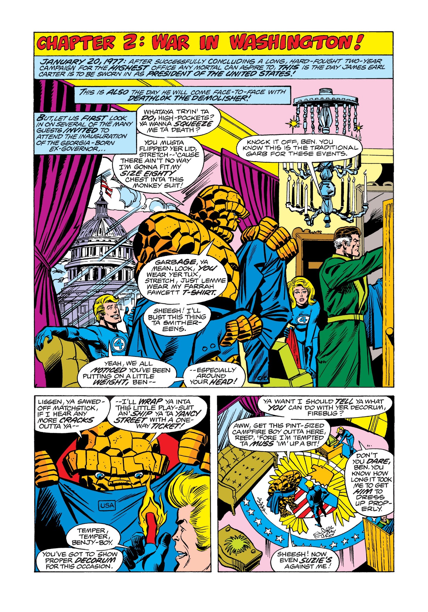 Read online Marvel Masterworks: Marvel Two-In-One comic -  Issue # TPB 3 - 123