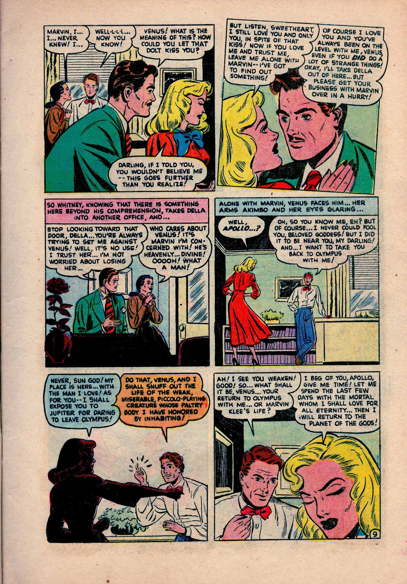 Read online Venus (1948) comic -  Issue #9 - 13
