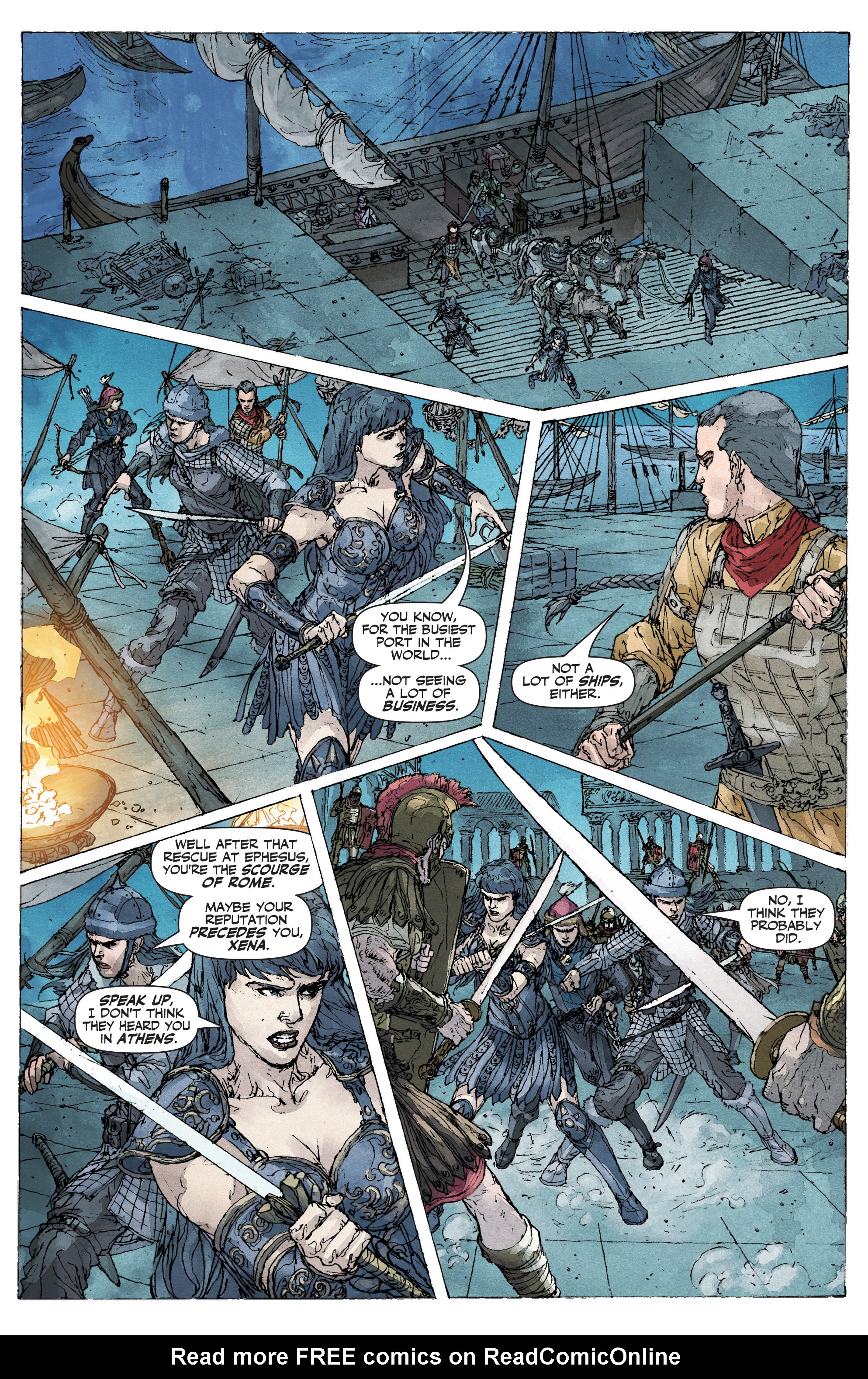 Read online Xena: Warrior Princess (2016) comic -  Issue #5 - 14