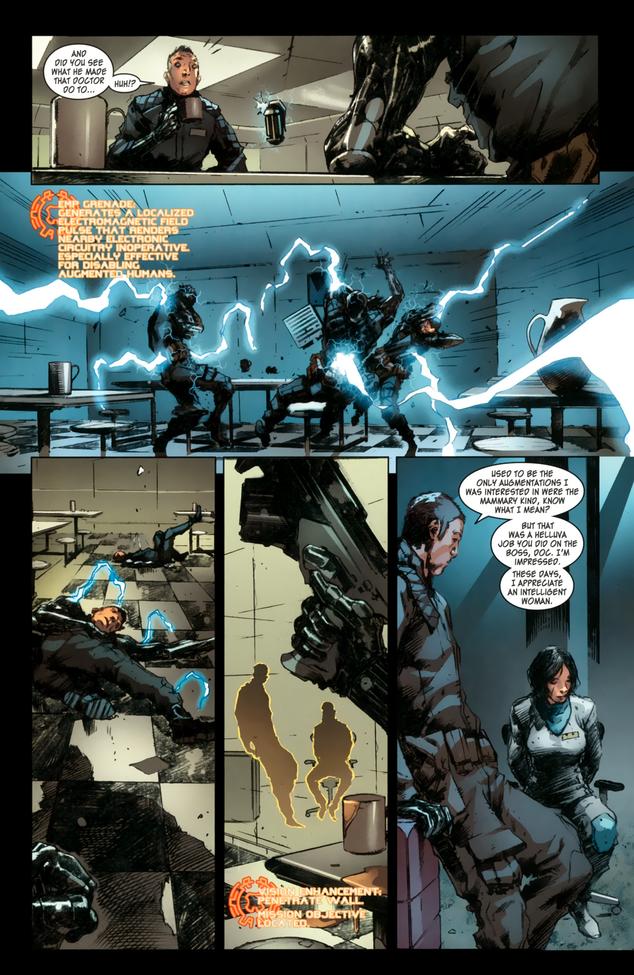 Read online Deus Ex comic -  Issue #4 - 21