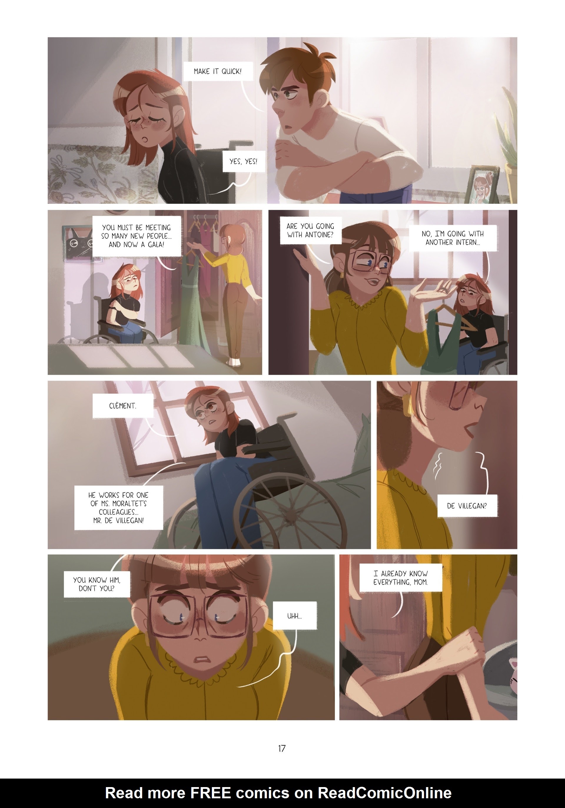 Read online Through Lya's Eyes comic -  Issue #3 - 17