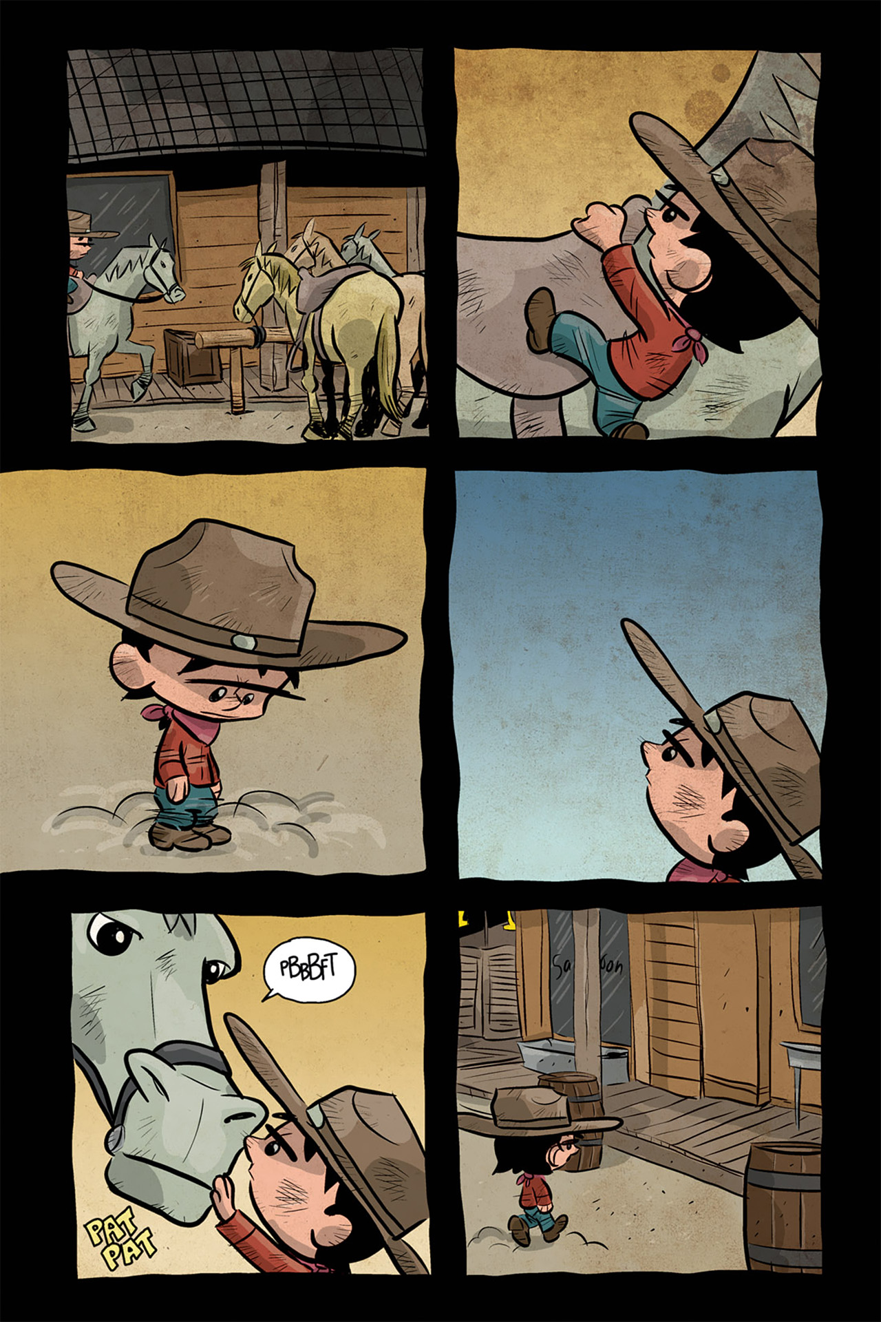 Read online Cow Boy comic -  Issue #1 - 6