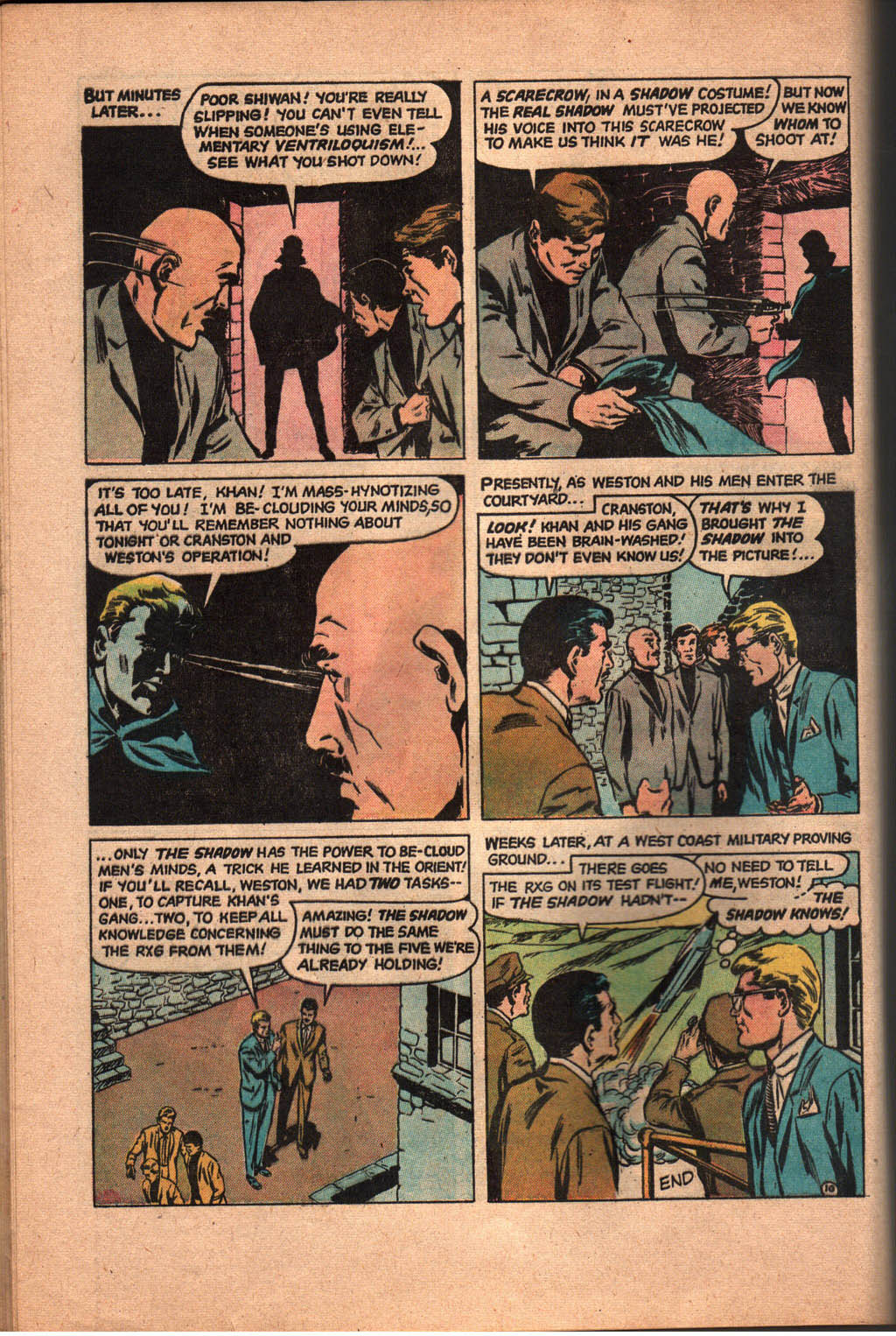 Read online The Shadow (1964) comic -  Issue #1 - 21