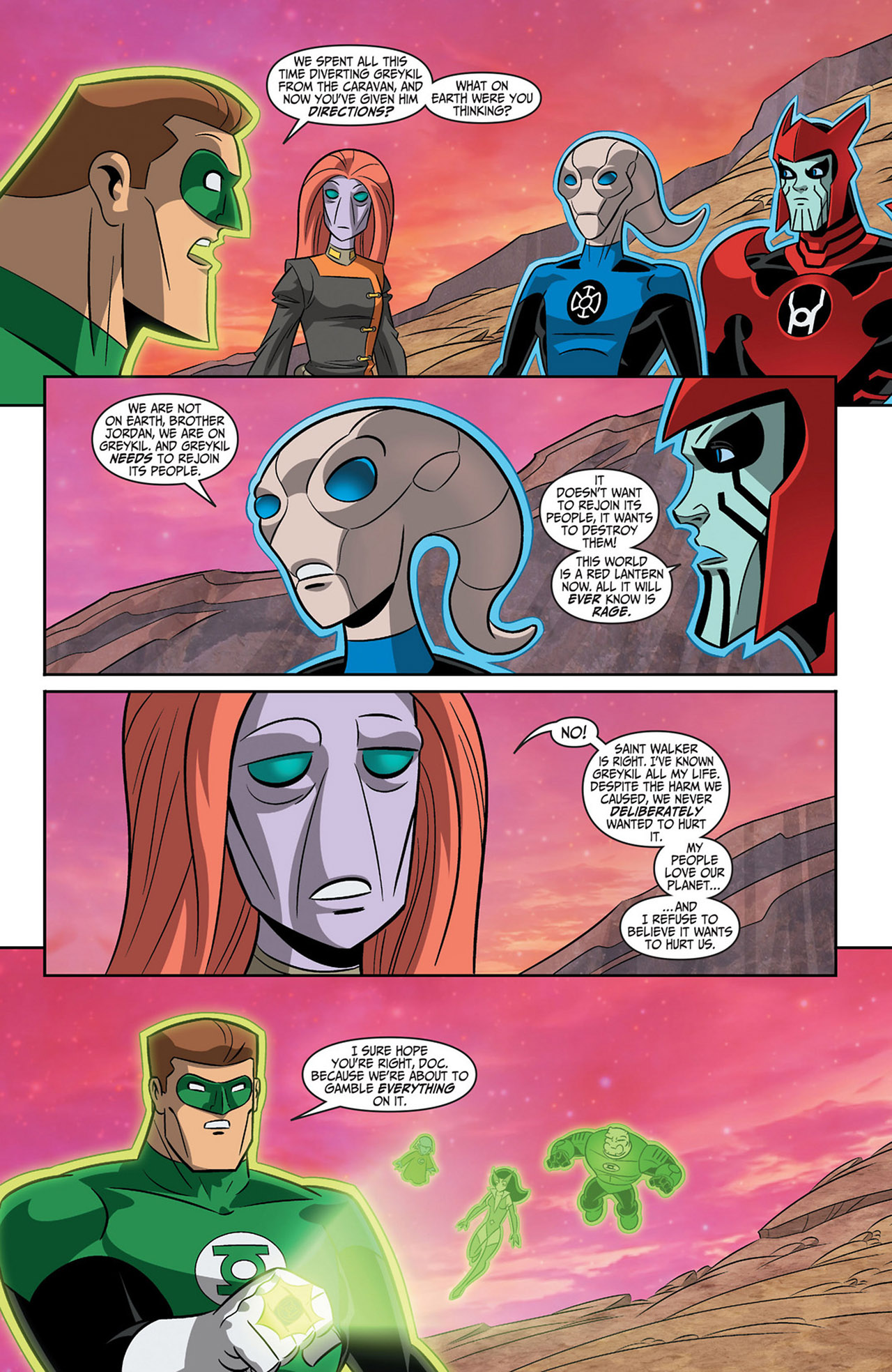 Read online Green Lantern: The Animated Series comic -  Issue #12 - 18