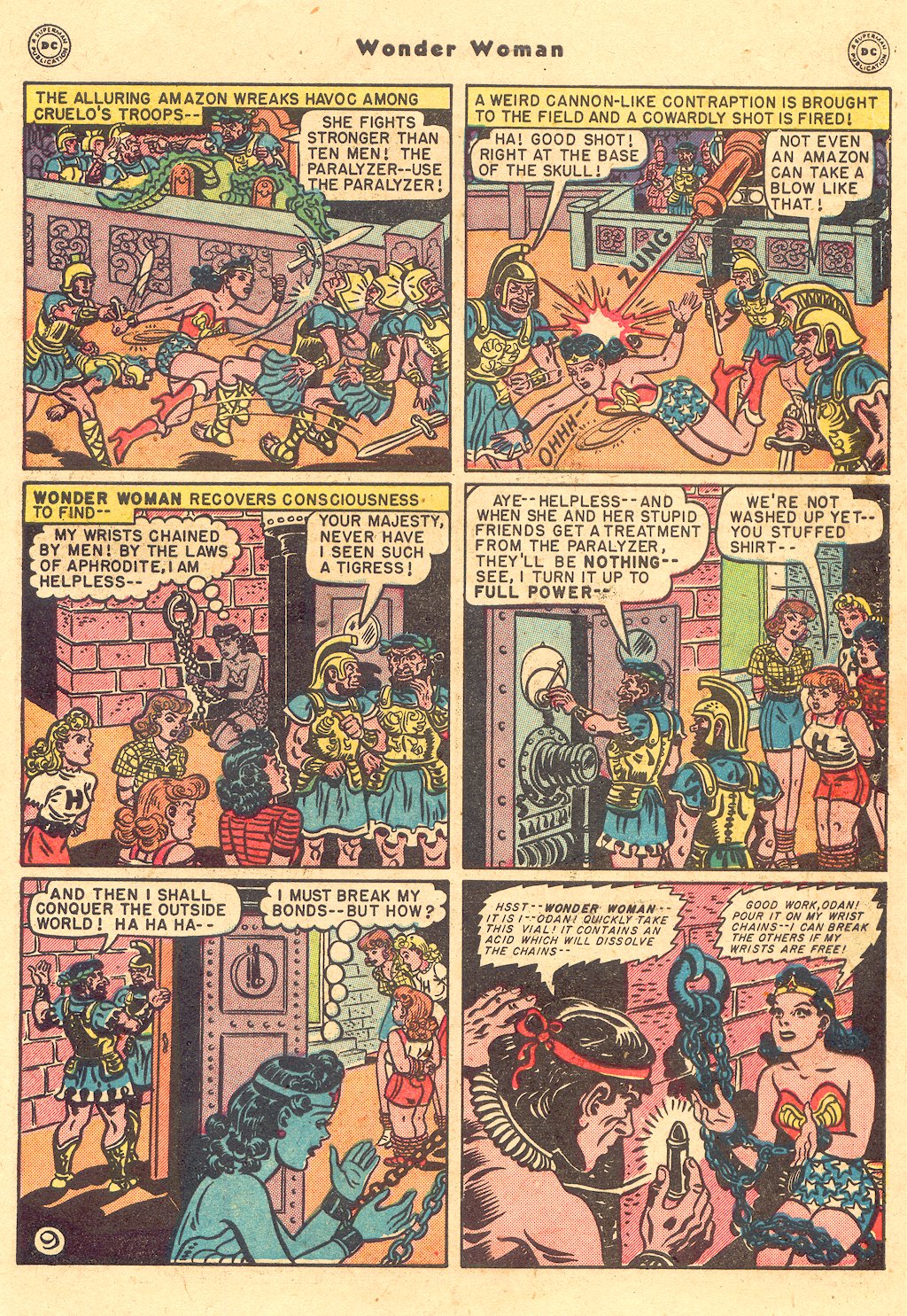 Read online Wonder Woman (1942) comic -  Issue #36 - 45