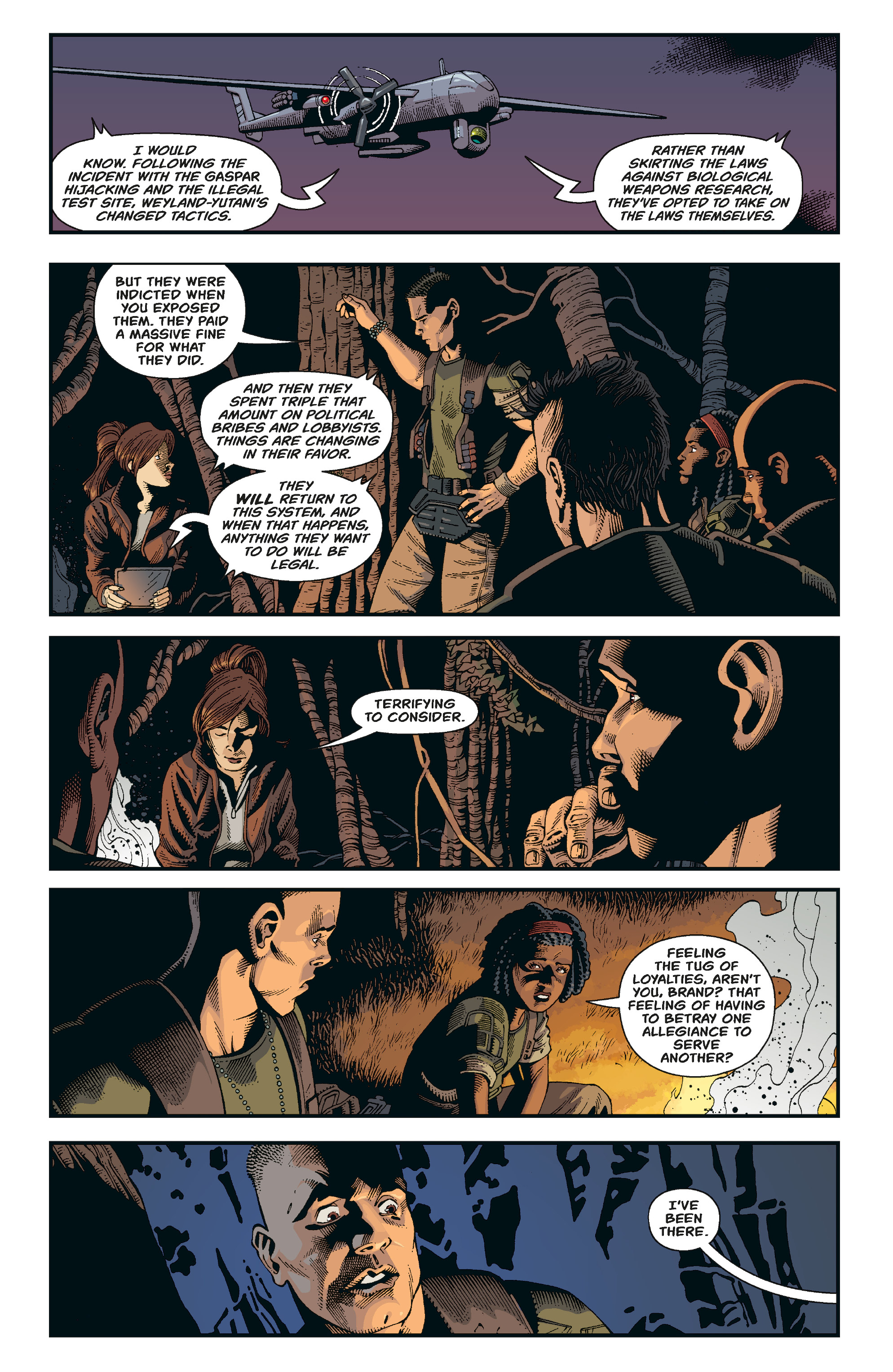 Read online Aliens: Rescue comic -  Issue #3 - 10