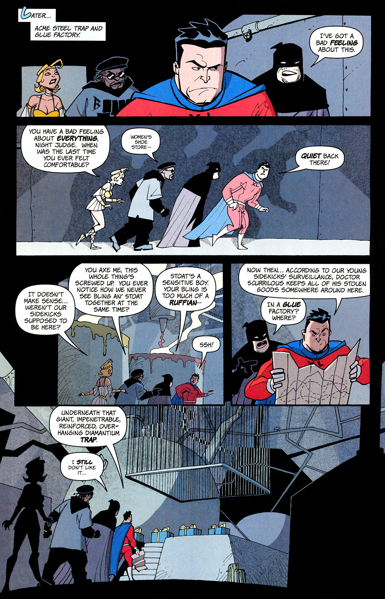 Read online Paul Jenkins' Sidekick comic -  Issue #5 - 15