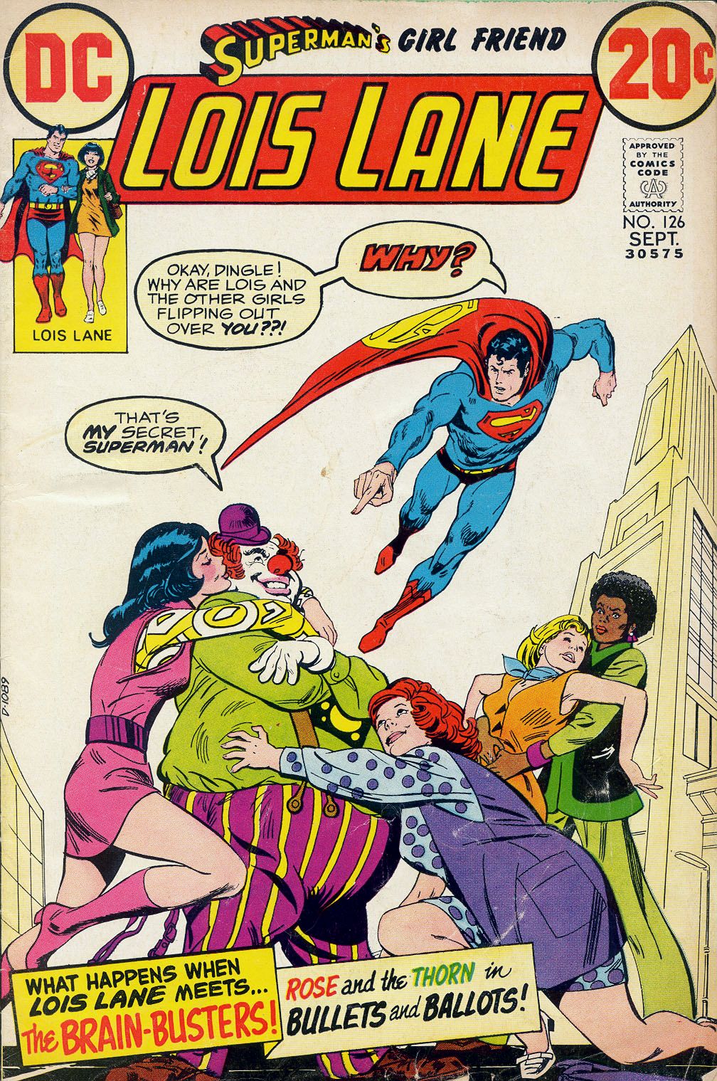 Read online Superman's Girl Friend, Lois Lane comic -  Issue #126 - 1