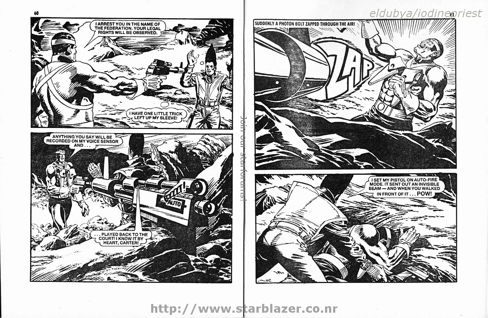 Read online Starblazer comic -  Issue #215 - 32