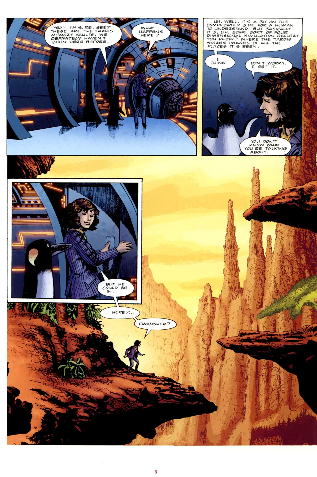 Read online Grant Morrison's Doctor Who comic -  Issue #1 - 7