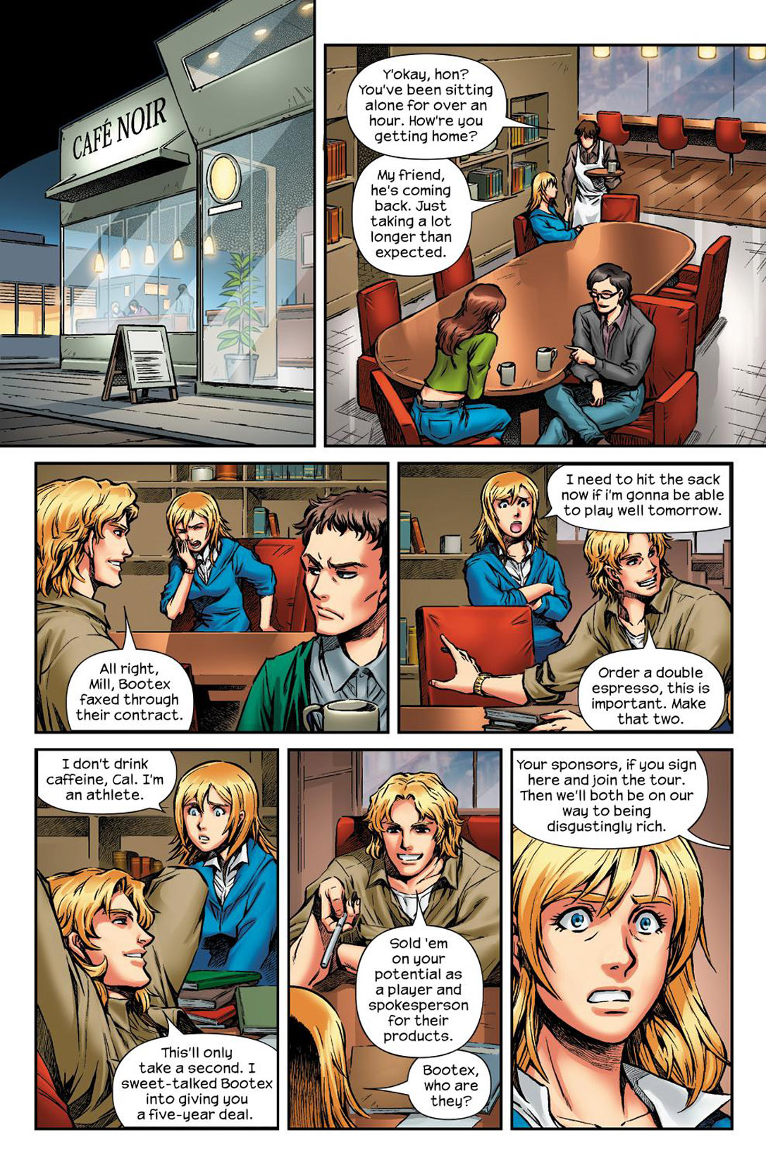 Read online 15-Love comic -  Issue #3 - 31