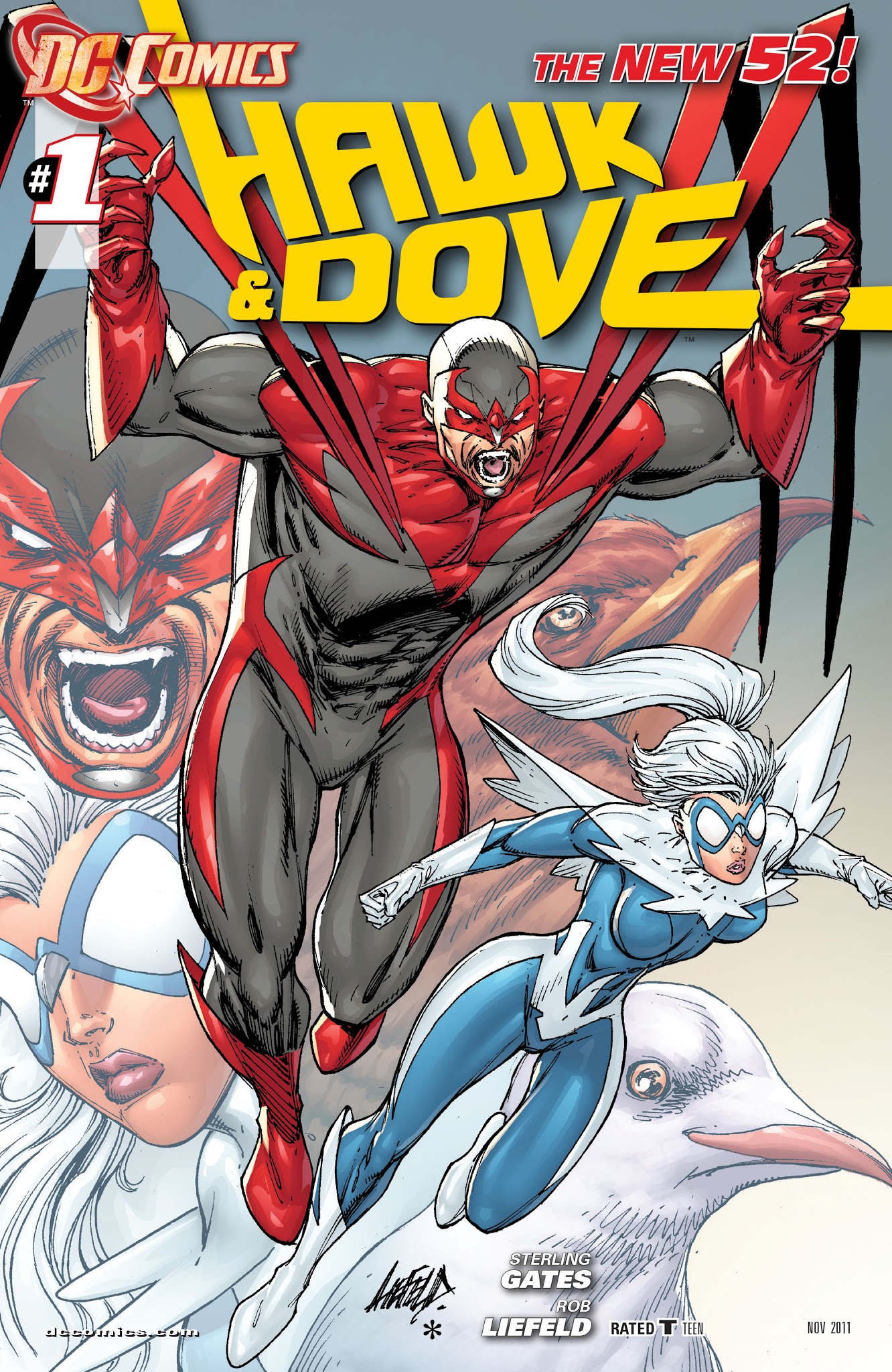 Read online Hawk and Dove (2011) comic -  Issue #1 - 1