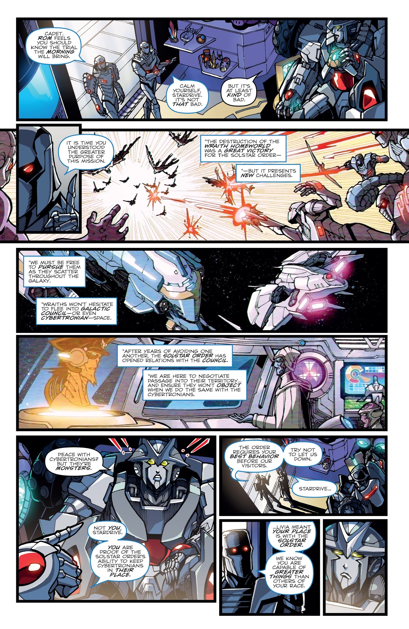 Read online ROM vs. Transformers: Shining Armor comic -  Issue #1 - 18