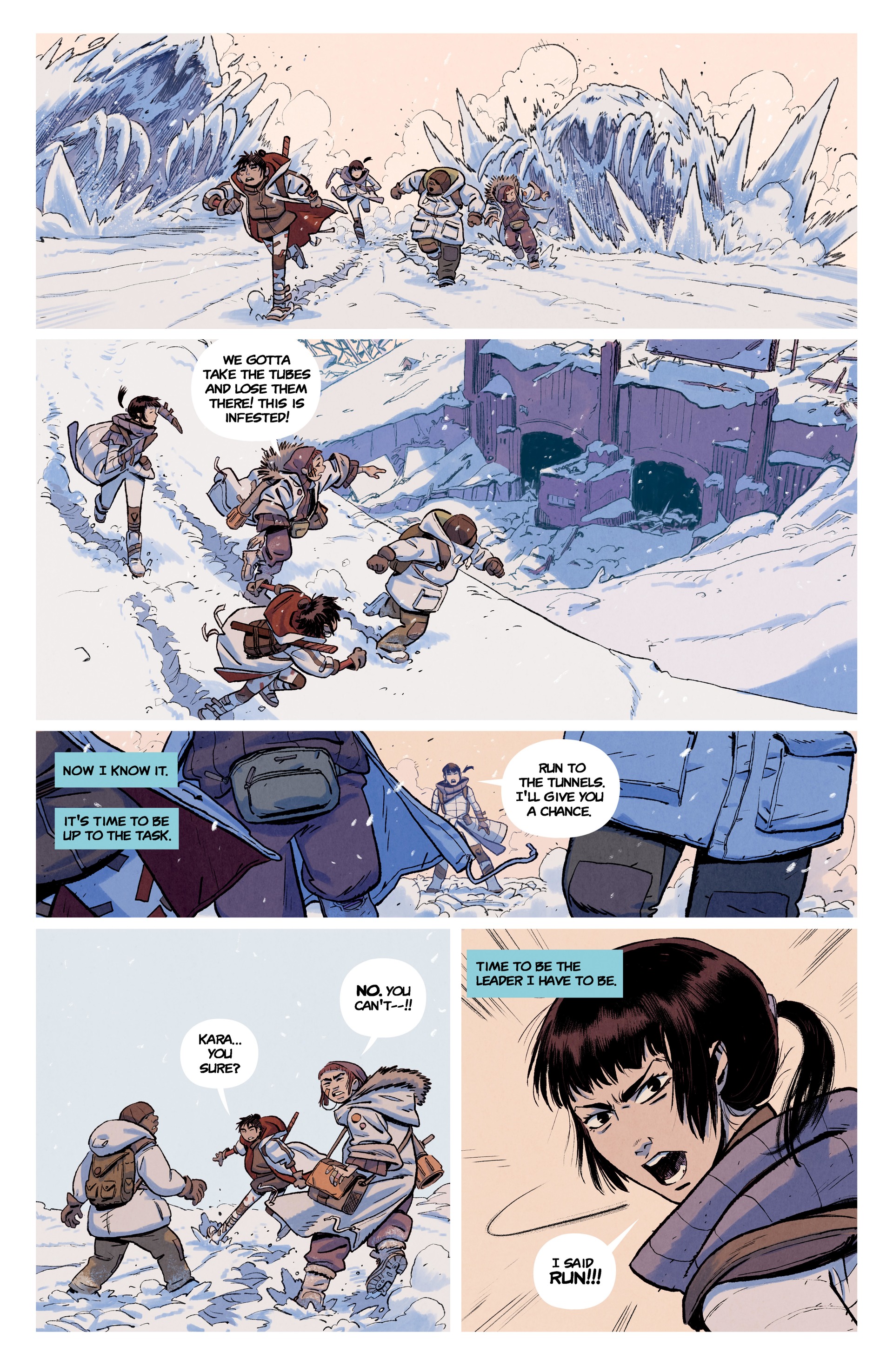 Read online Giants: Ghosts of Winter comic -  Issue # TPB - 24